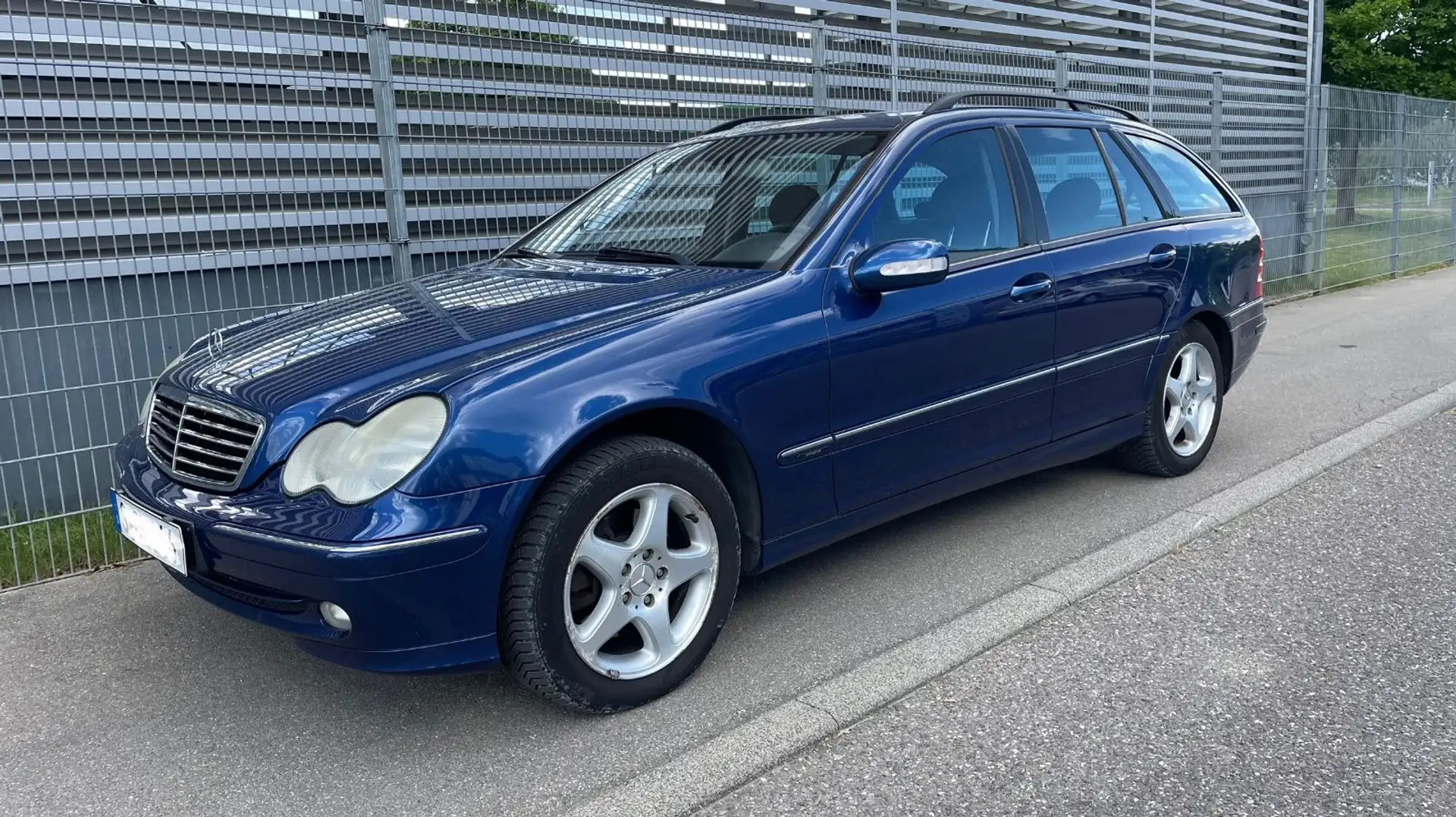 Mercedes-Benz C 240 4MATIC T-AUT-AHK-Pano-TÜV NEU-Garantie Mavi - 1