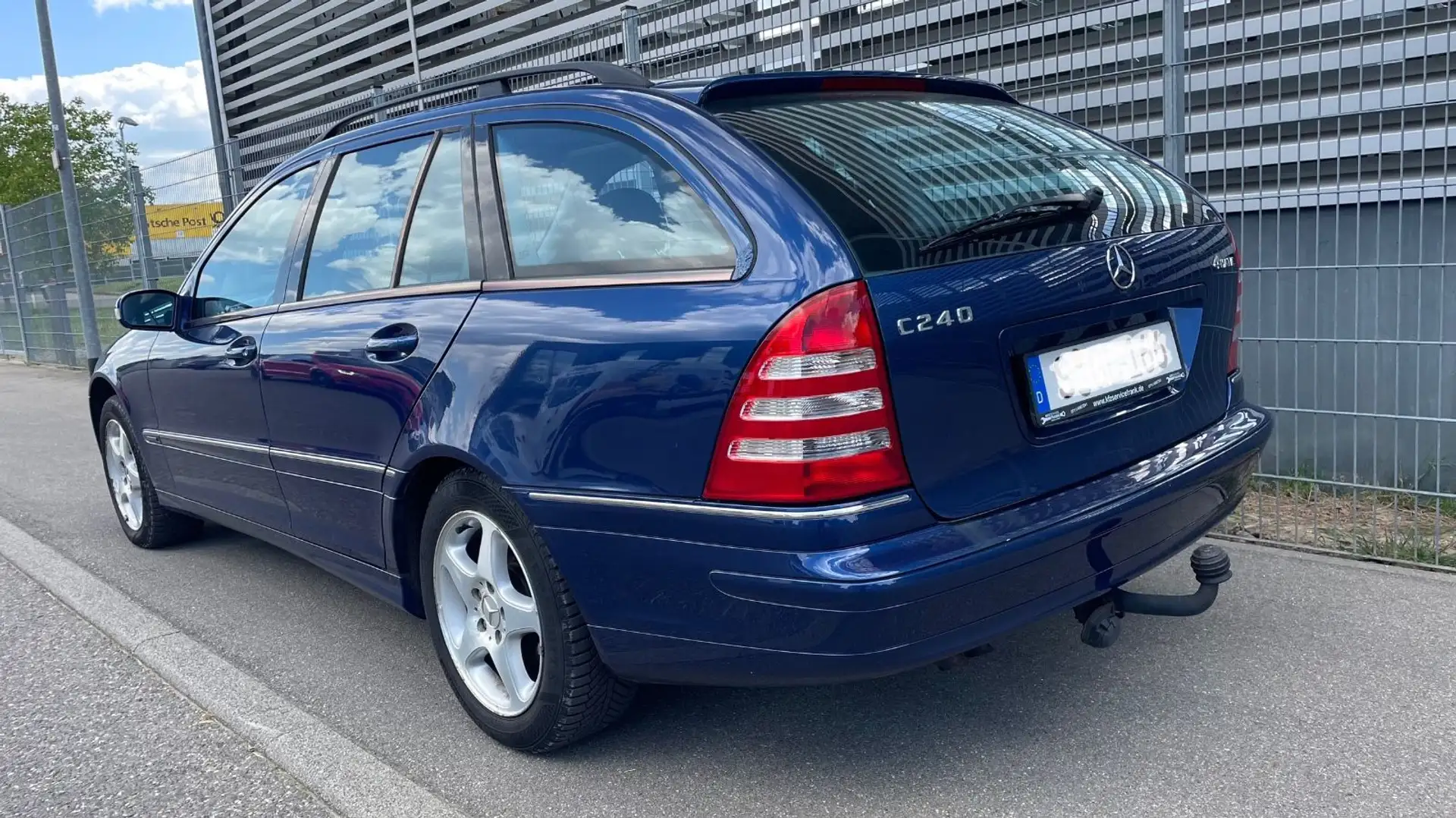 Mercedes-Benz C 240 4MATIC T-AUT-AHK-Pano-TÜV NEU-Garantie Mavi - 2