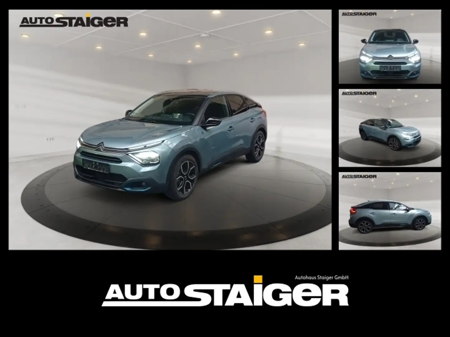 Citroen C4 Shine Elektro KeyLess*Kamera 360*Navi* Blau - 1