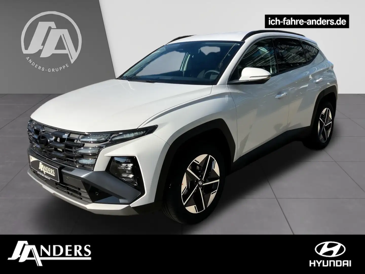 Hyundai TUCSON HEV MY25 1.6 T-GDi Aut. TREND +KRELL+LED Blanc - 1