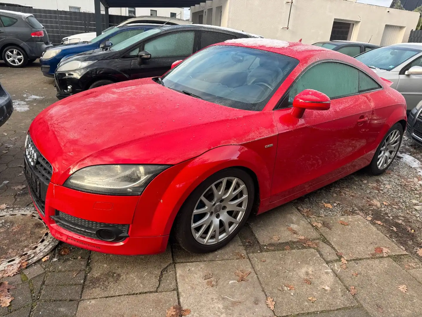 Audi TT Coupe/Roadster 2.0 TFSI Coupe,Leder,S-Line Czerwony - 1