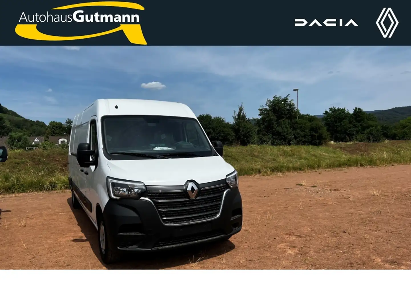 Renault Master Kasten L3H2 HKa 3,5t 3 AHK Totwinkelassistent Temp Weiß - 1