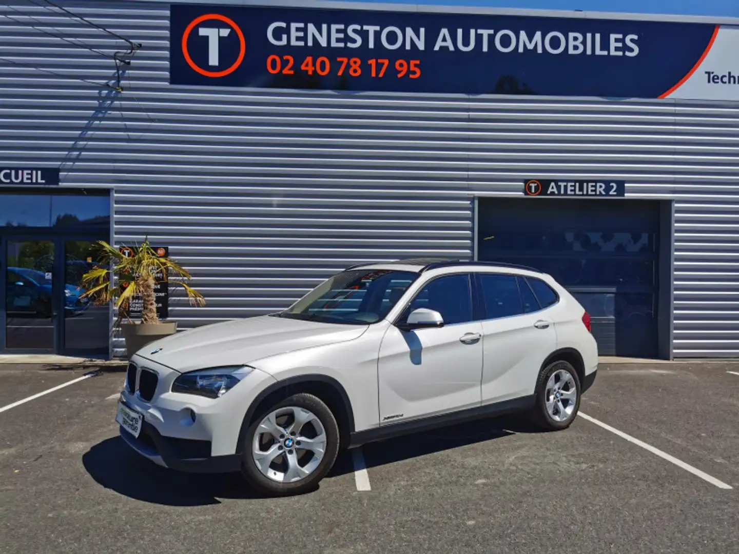BMW X1 (E84) XDRIVE18DA 143CH LOUNGE PLUS Blanc - 1