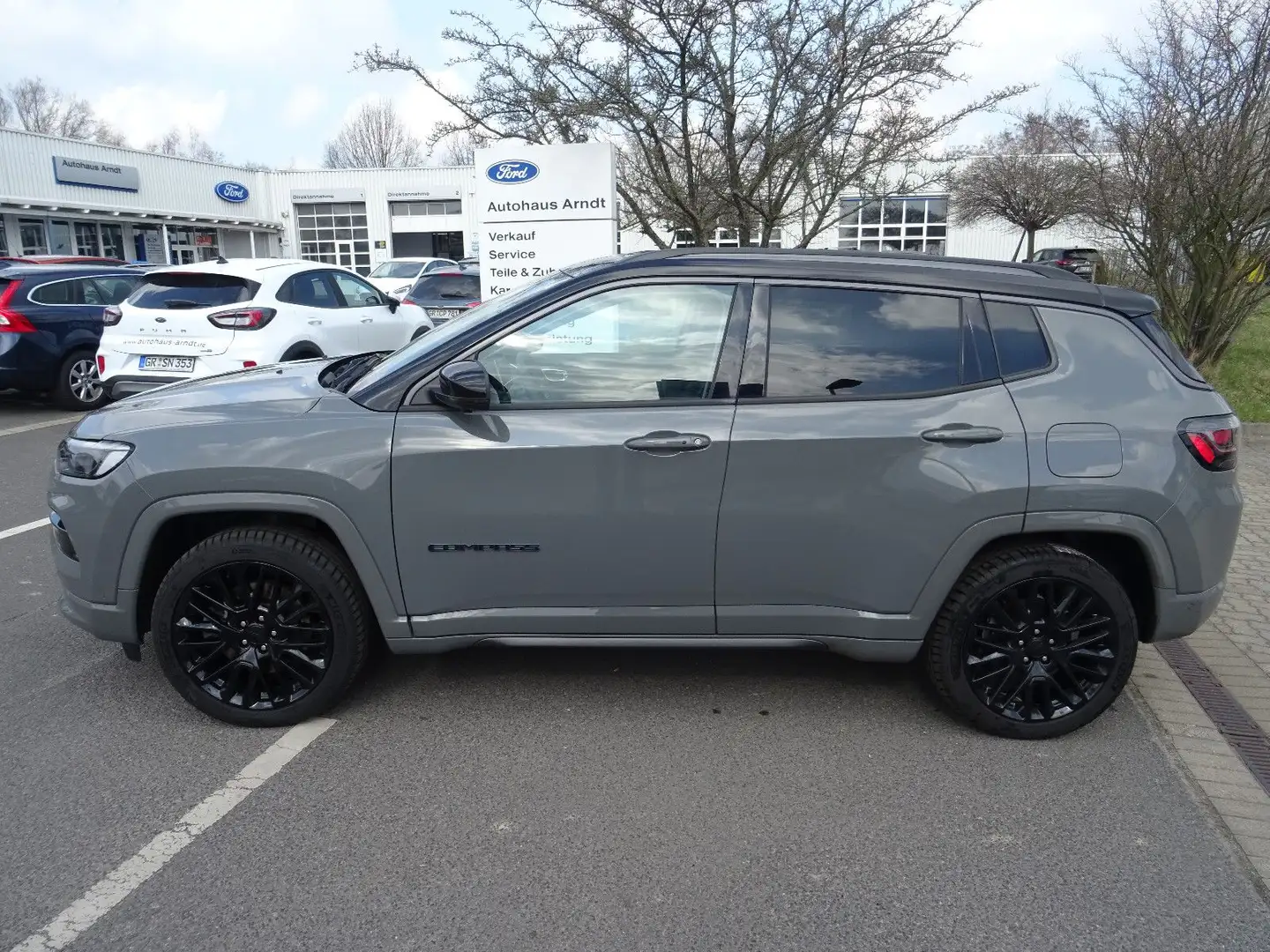 Jeep Compass S 1,3 Plug-In Hybrid 4WD *360° *LED *ACC Gris - 2