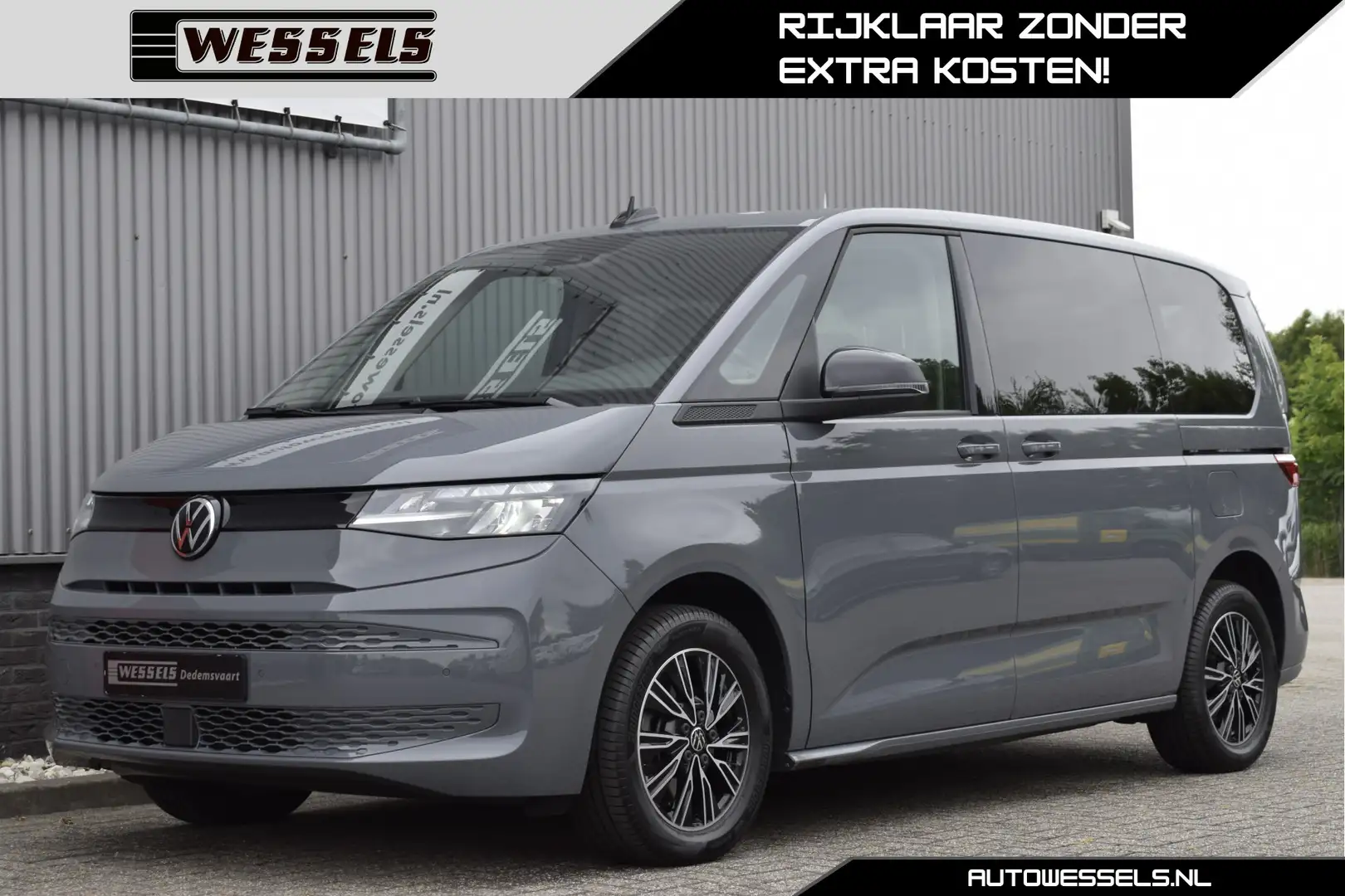 Volkswagen 1.4 eHybrid L1H1 6 persoons Trekhaak, incl. BTW, C Grau - 1