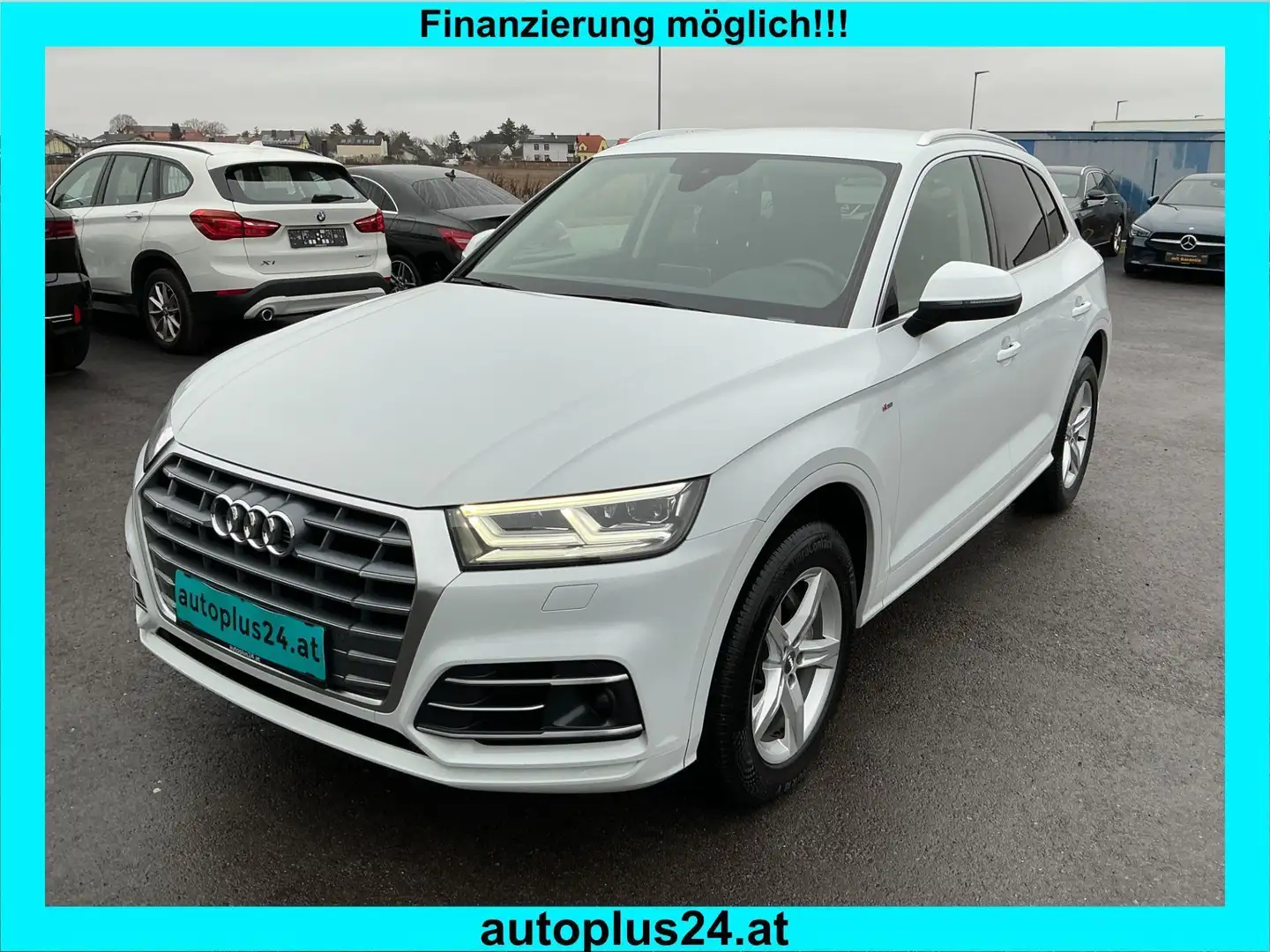 Audi Q5 35 TDI quattro intense S-tronic *S-LINE* Weiß - 1