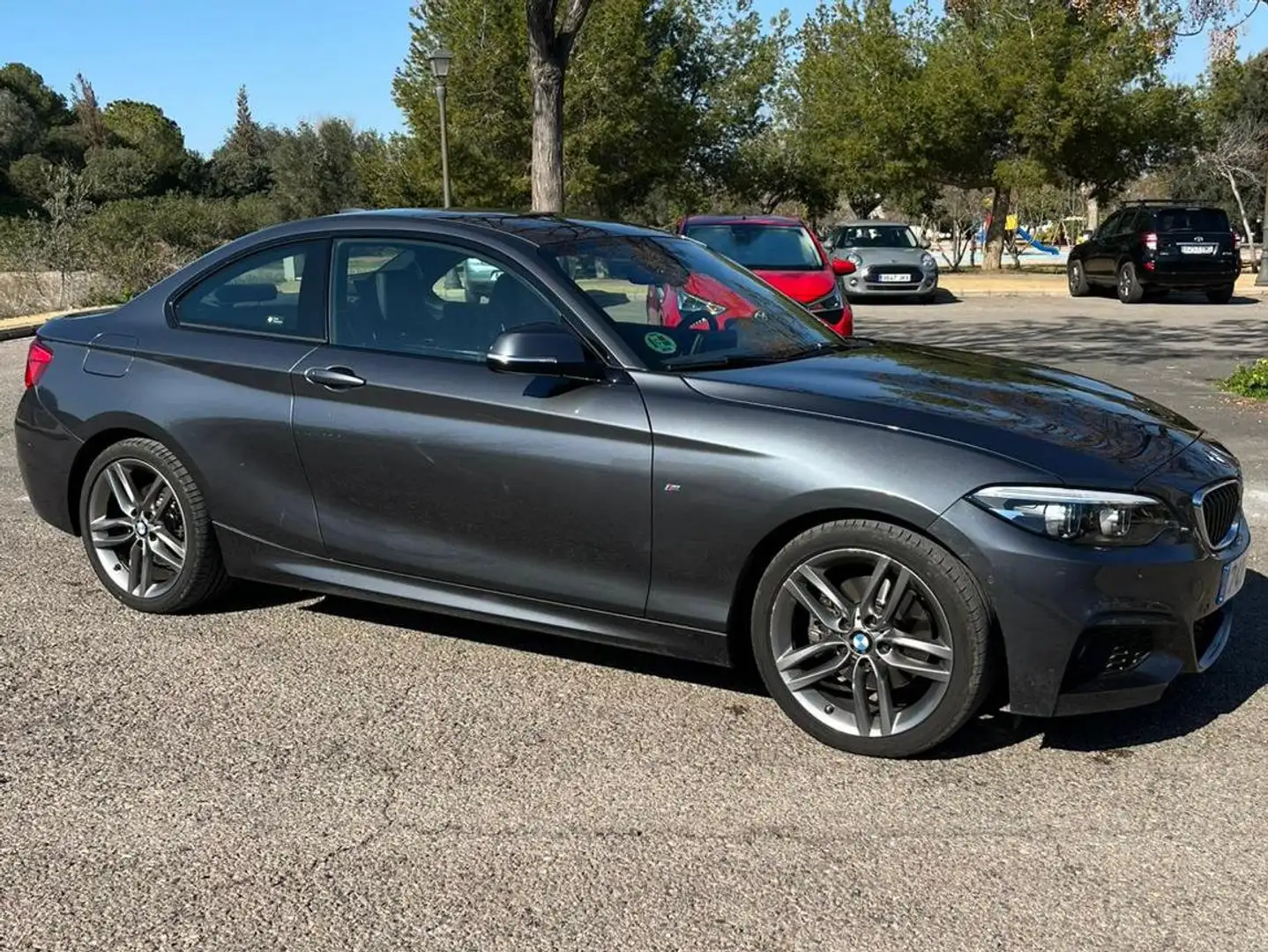 BMW 220 220dA Coupé Gris - 1