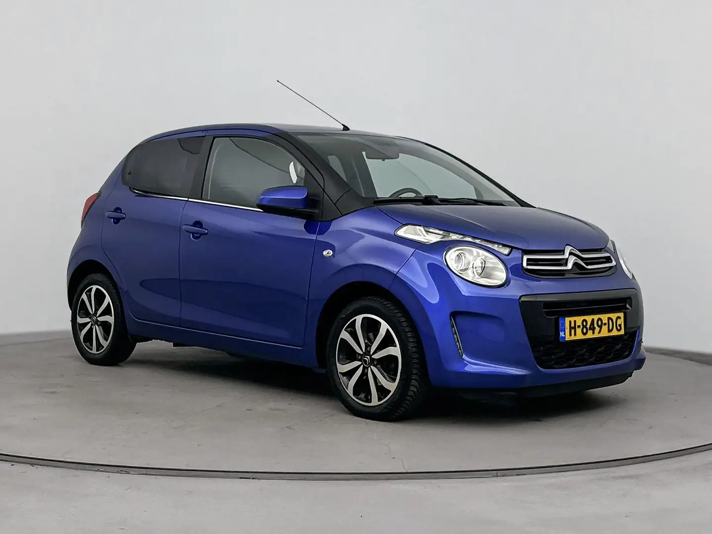 Citroen C1 1.0 VTi 72pk Shine | Climate Controle | Camera | B Blauw - 2