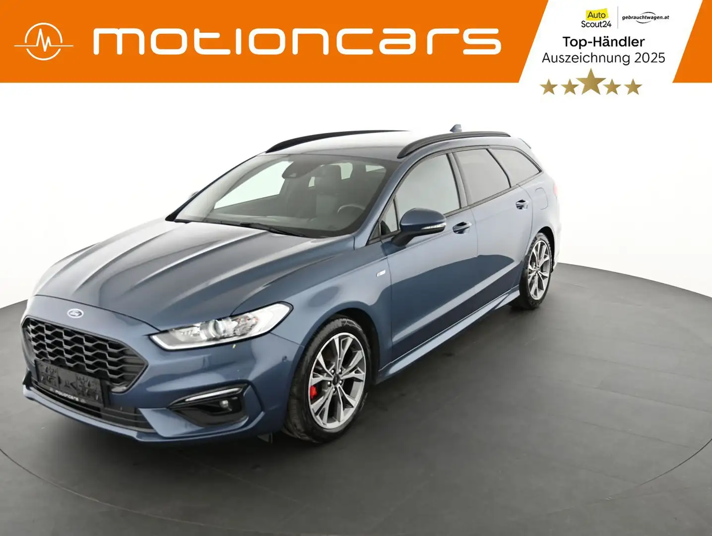 Ford Mondeo 2.0 TDCi 190HK ST-Line A8 SW Pickerl NEU Blau - 1