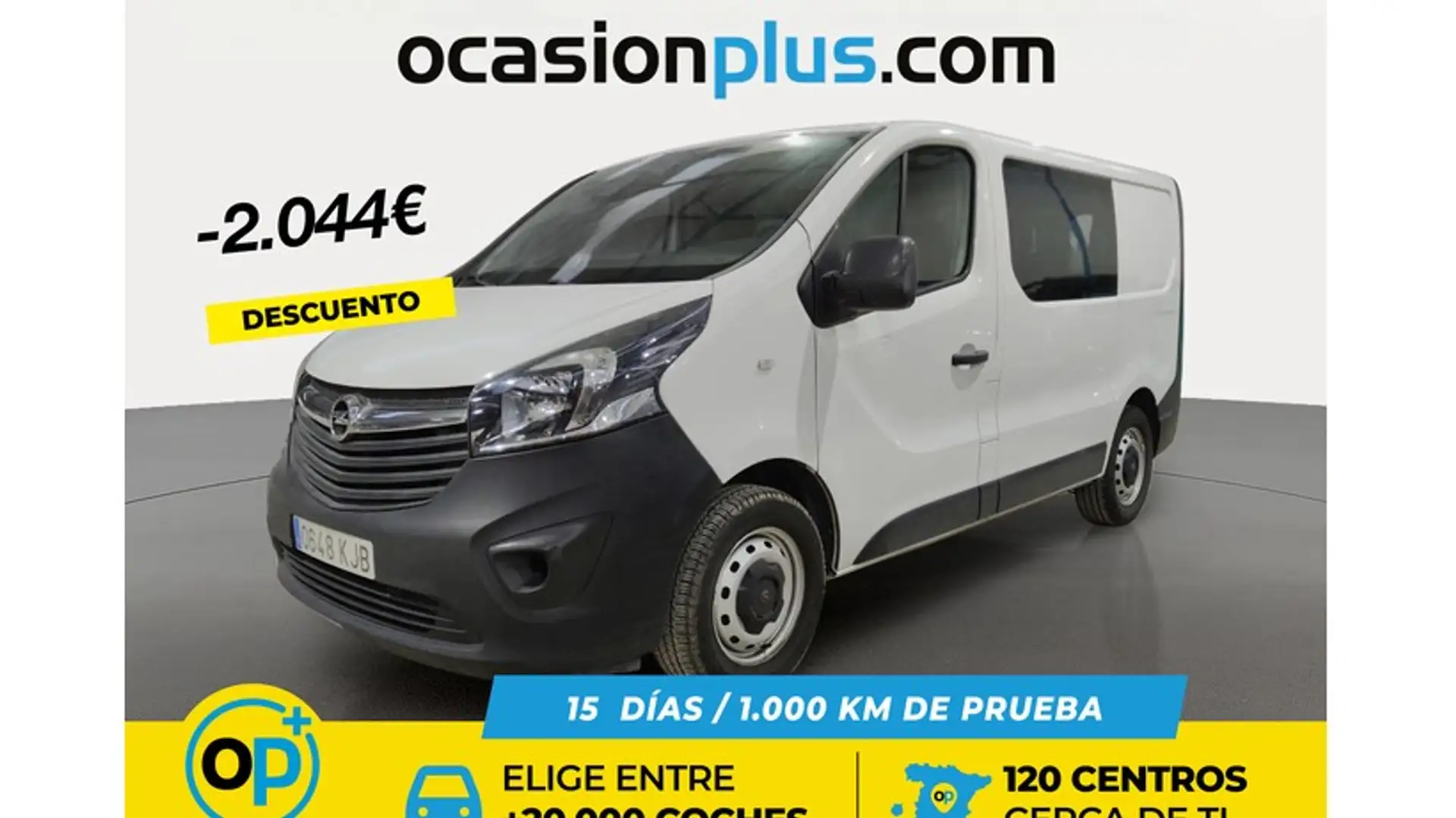 Opel Vivaro Combi 6 1.6CDTi S/S 27 L1 125 N1 Blanc - 1