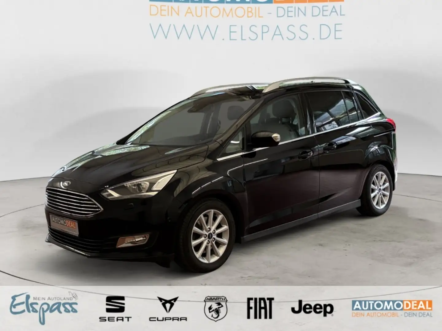 Ford C-Max Titanium 7-Sitzer AUTOMATIK NAV KAMERA SITZ.HZG KE Noir - 1