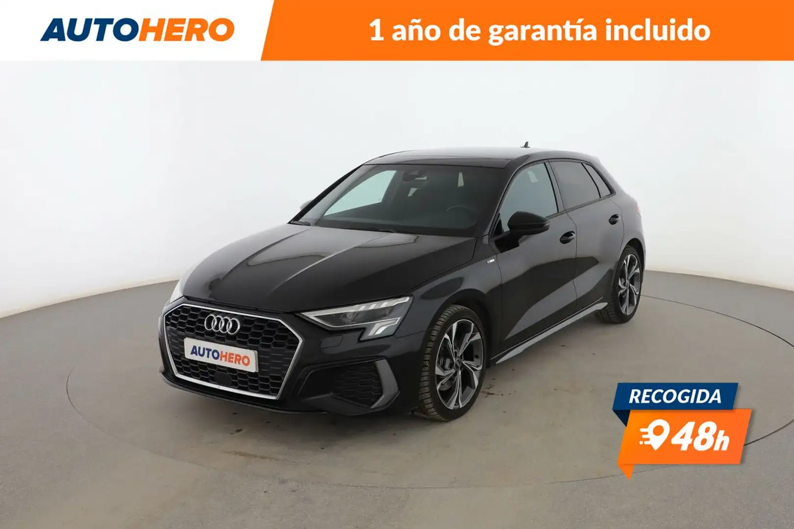 Audi A3 35 TFSI S line Sportback Negro - 1
