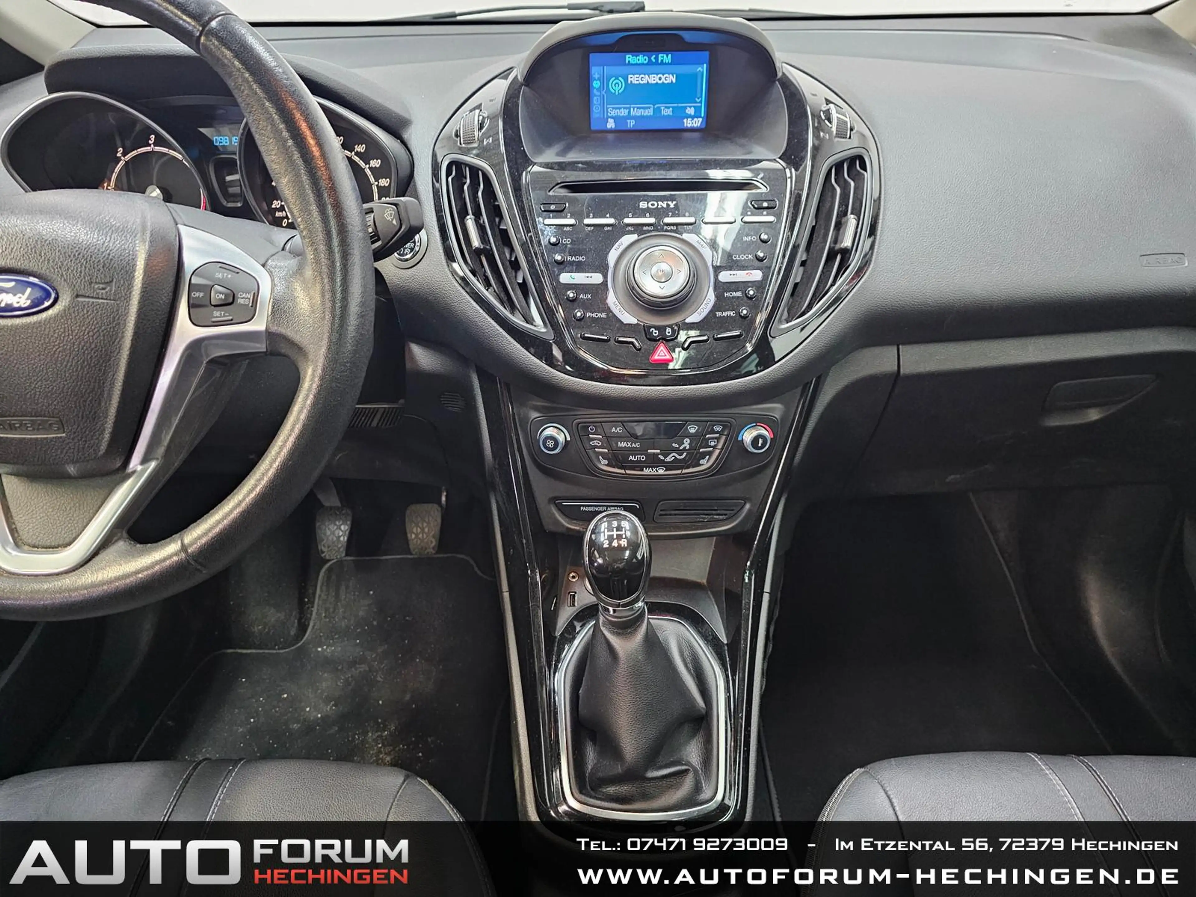 Ford B-Max 1.6 TDCi Titanium Pano Navi AHK Leder — photo 13