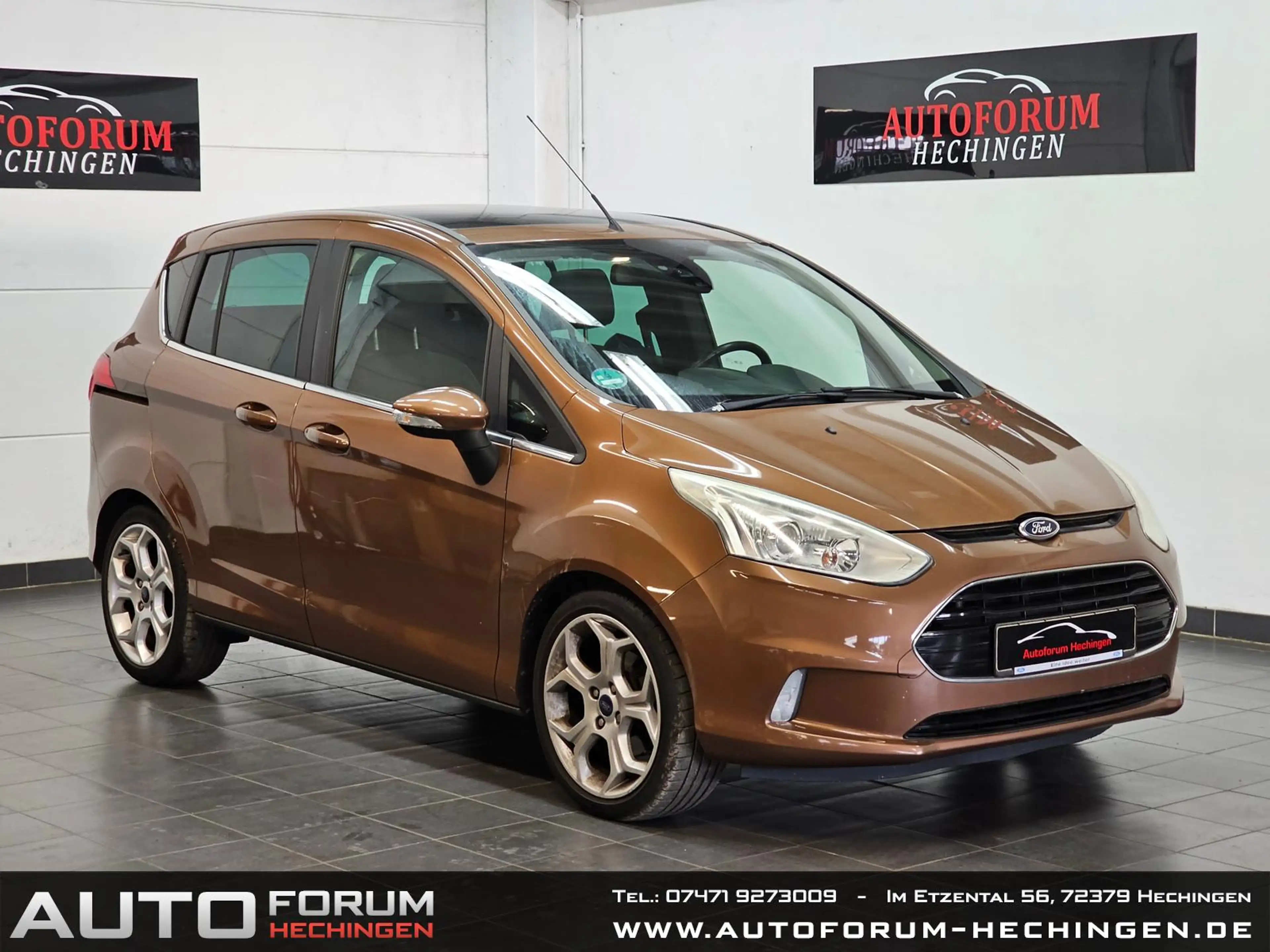 Ford B-Max 1.6 TDCi Titanium Pano Navi AHK Leder