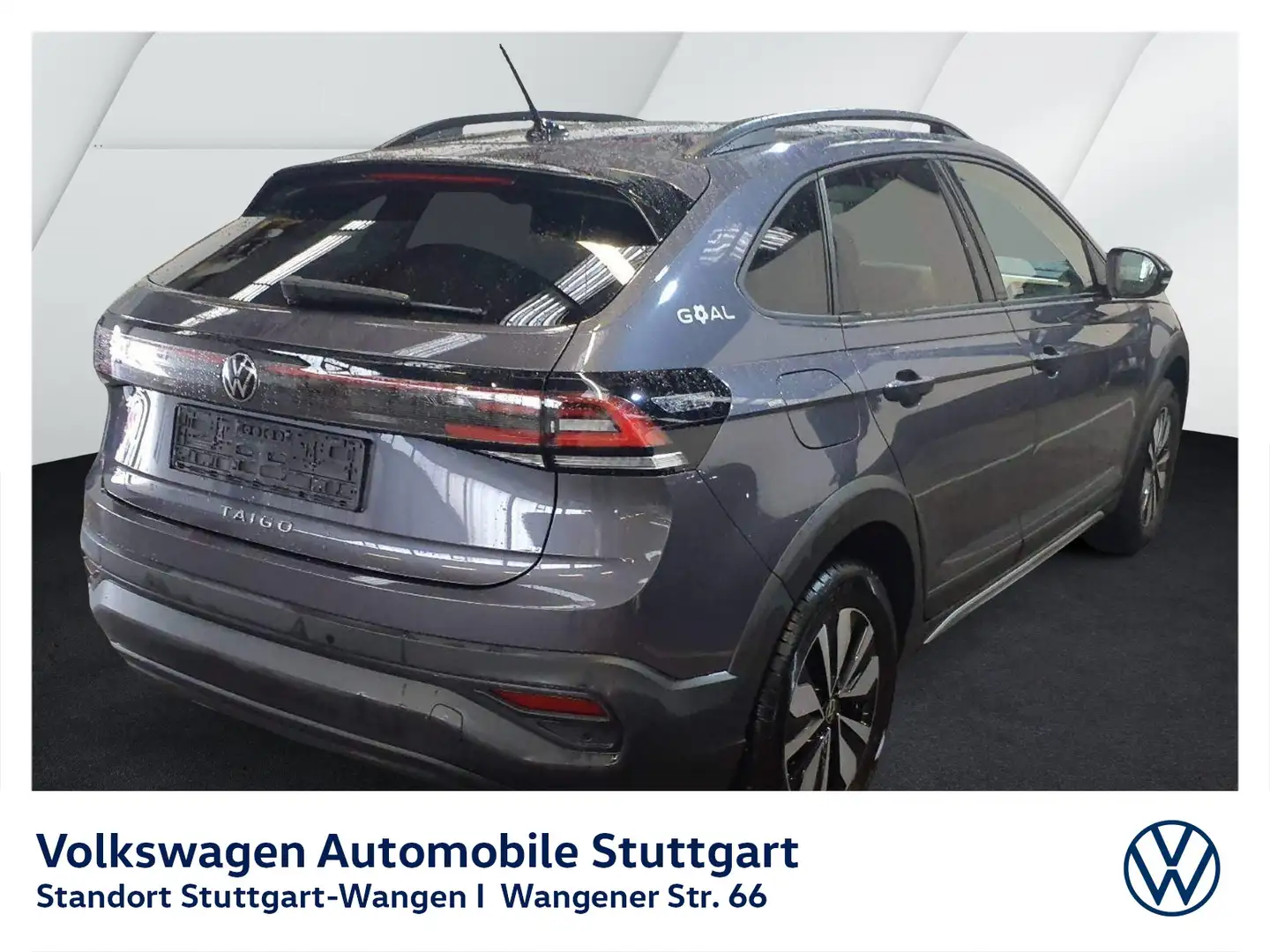 Volkswagen Taigo Goal 1.0 TSI Navi LED ACC SHZ PDC Grau - 2
