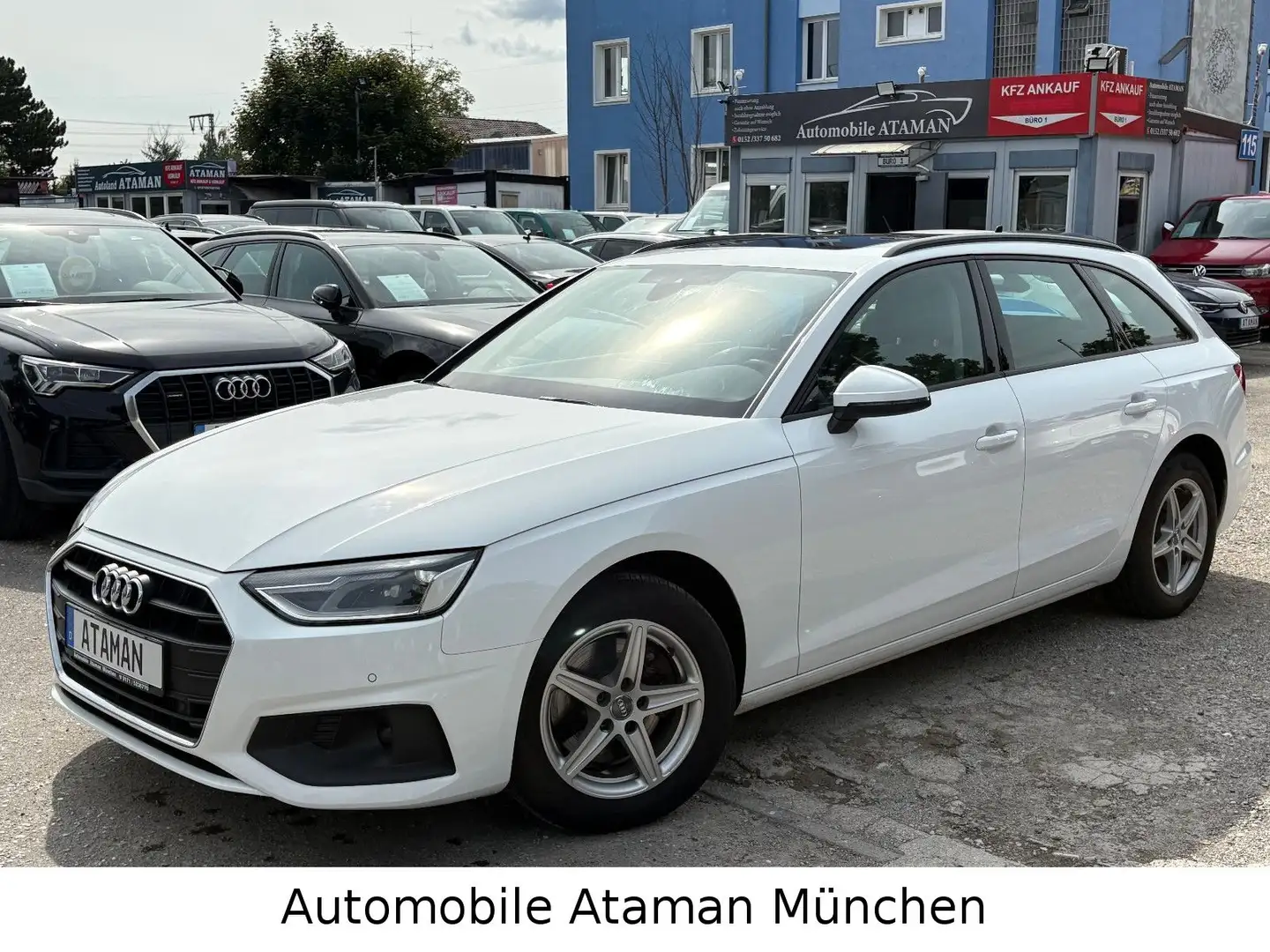 Audi A4 Avant 2.0 TDI S tronic, Navi / LED / Panorama Blanc - 2