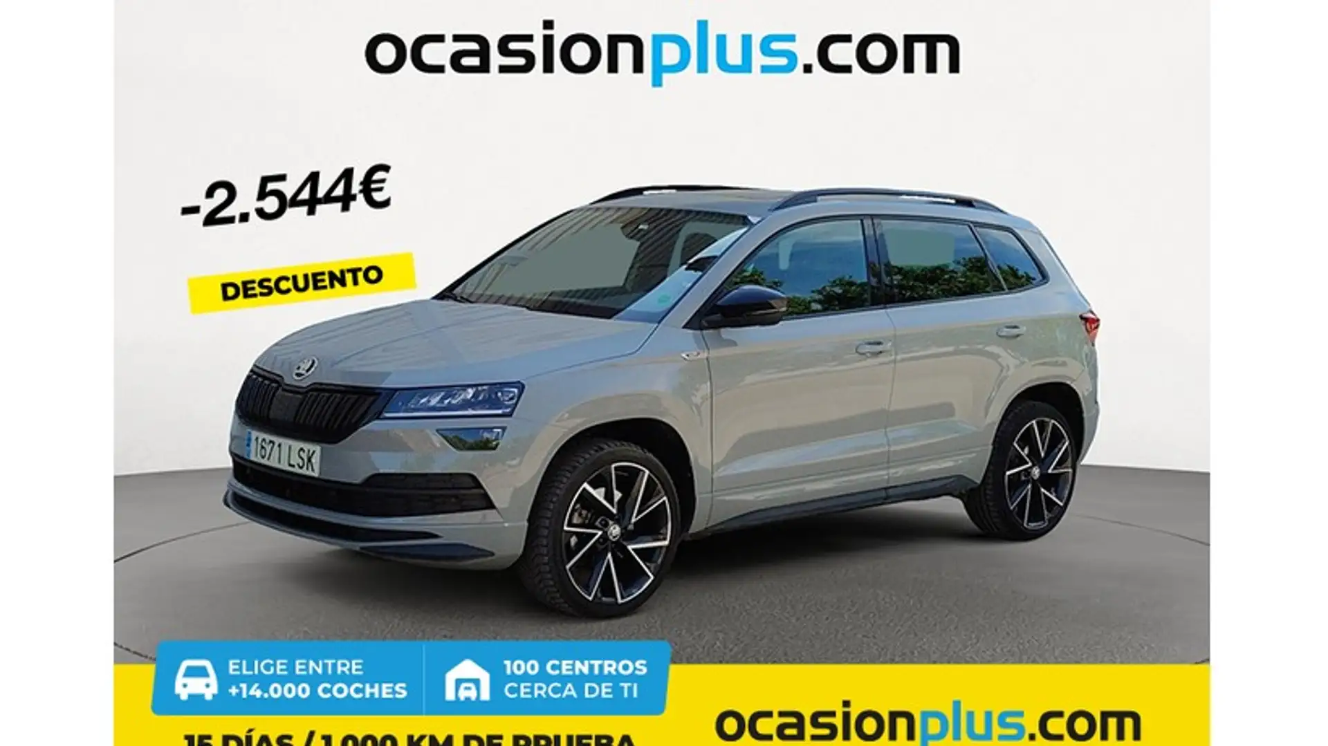 Skoda Karoq 1.5 TSI Sportline ACT DSG Gris - 1