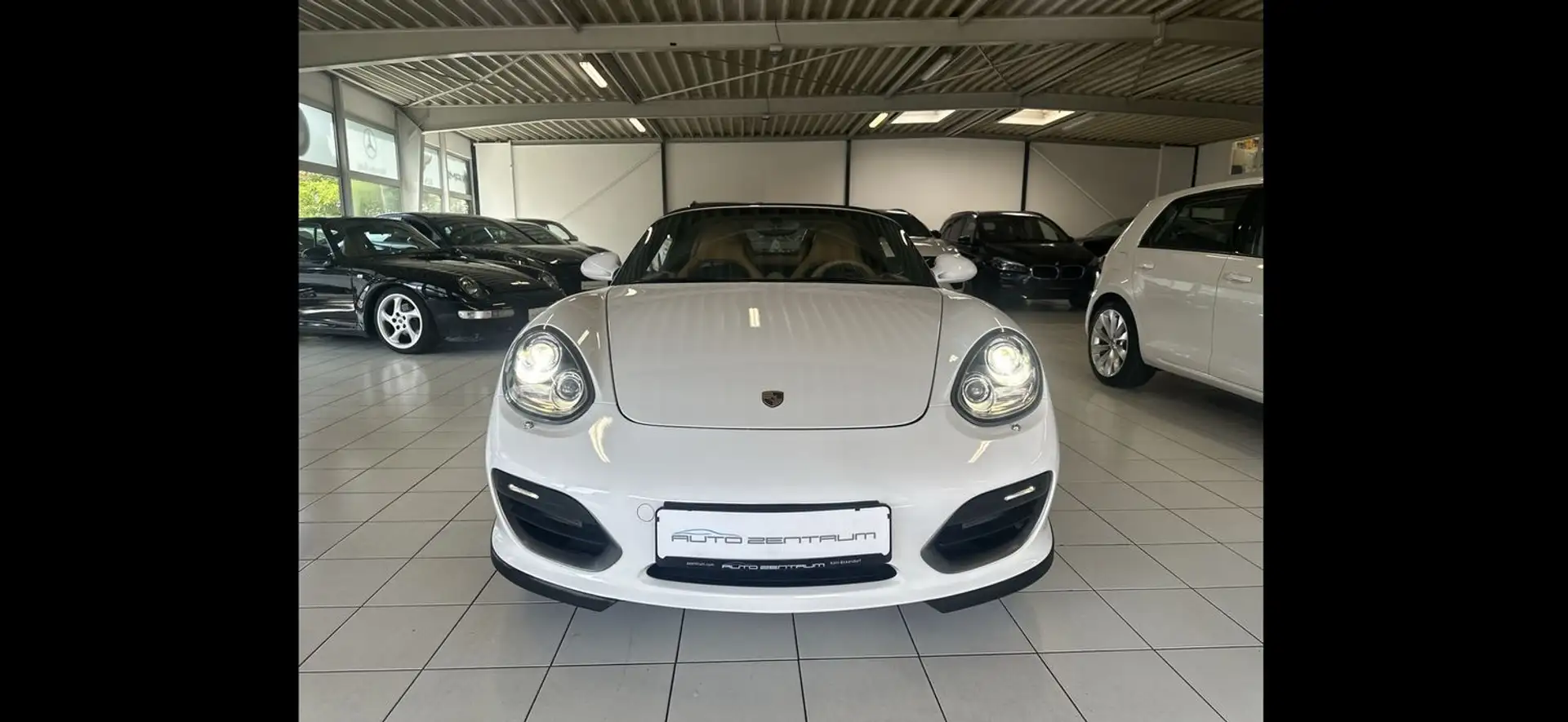 Porsche Boxster Spyder orig. 29000km Weiß - 2