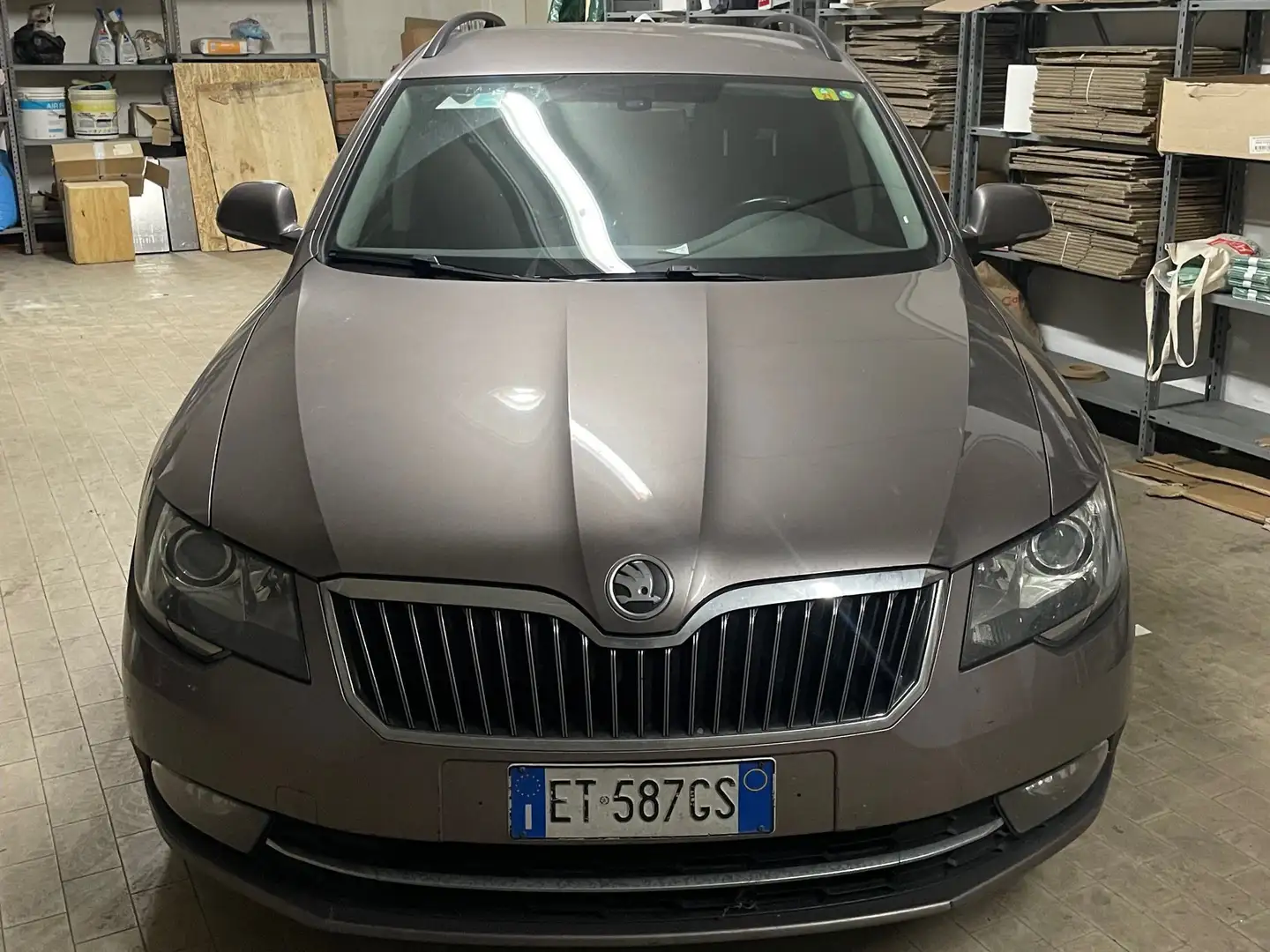 Skoda Superb Superb+II+2008+Wagon+Wagon+2.0+tdi+Executive Grigio - 1