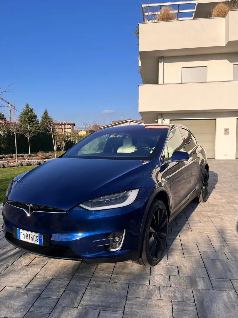 Tesla Model X P100 D Blu/Azzurro - 1