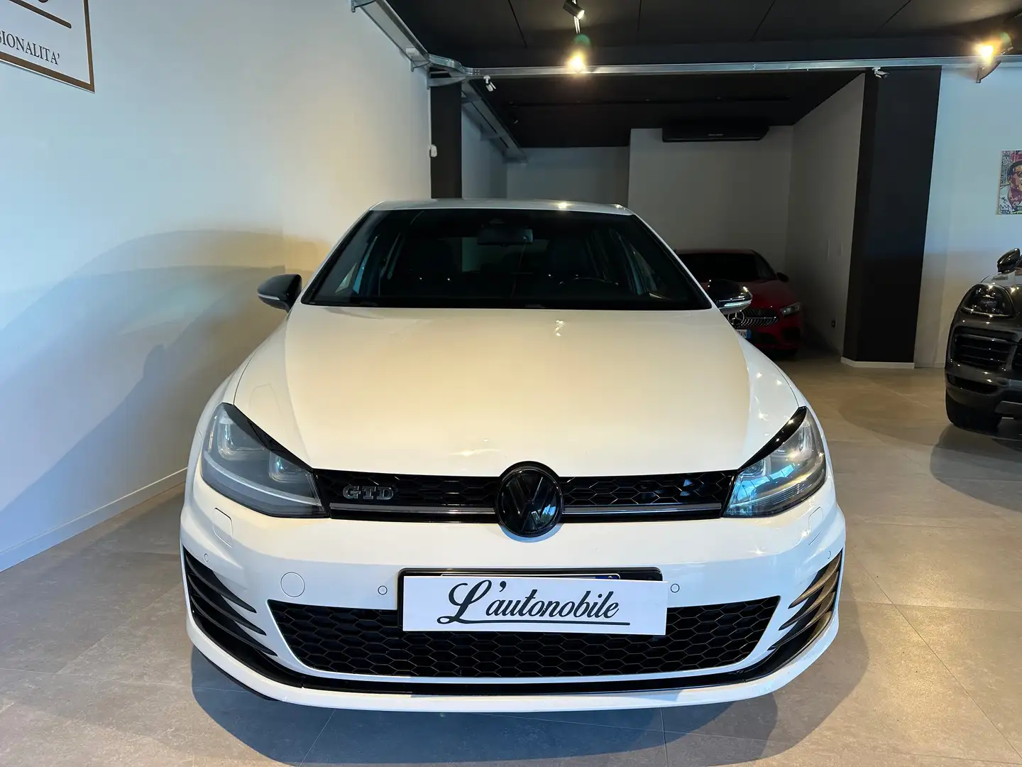 Volkswagen Golf GTD 2.0 diesel 184cv DSG CarPlay Blanc - 2