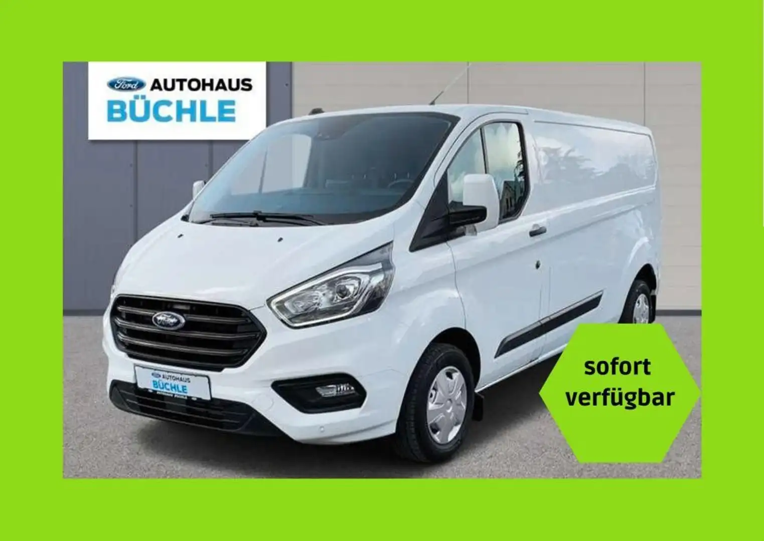 Ford Transit Custom TRANSIT CUSTOM 320 L2+KAMERA+NAVIGATION+DAB+PDC! Blanco - 1