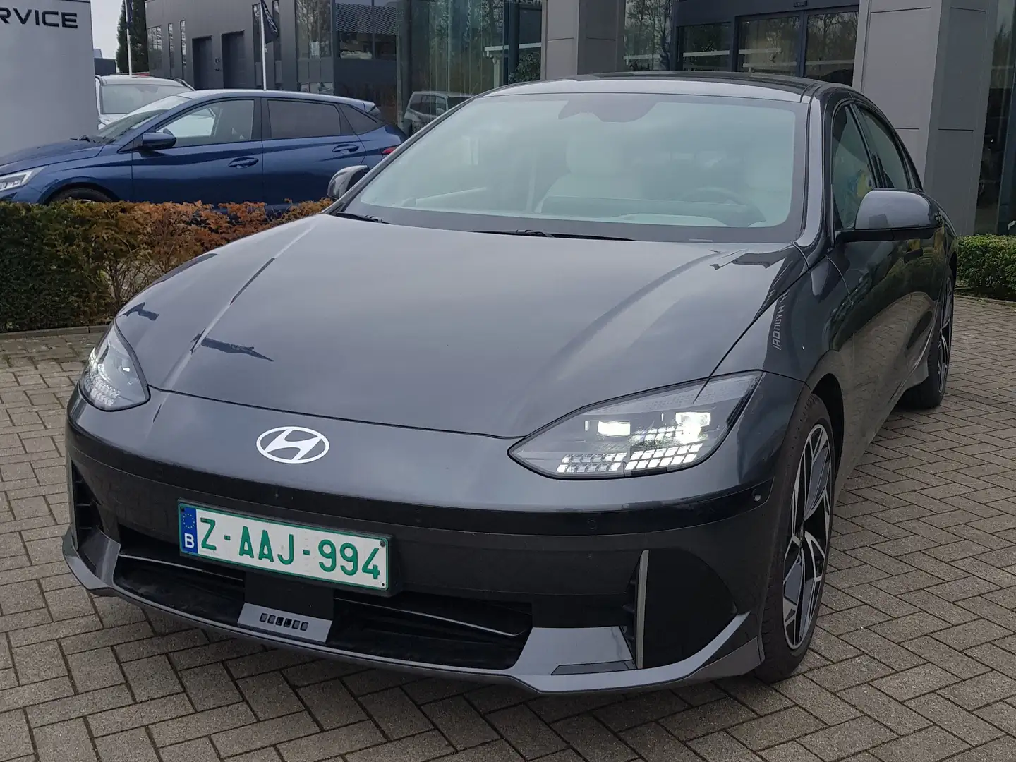 Hyundai IONIQ 6 77.4 kWh Balance DEMO Gris - 2