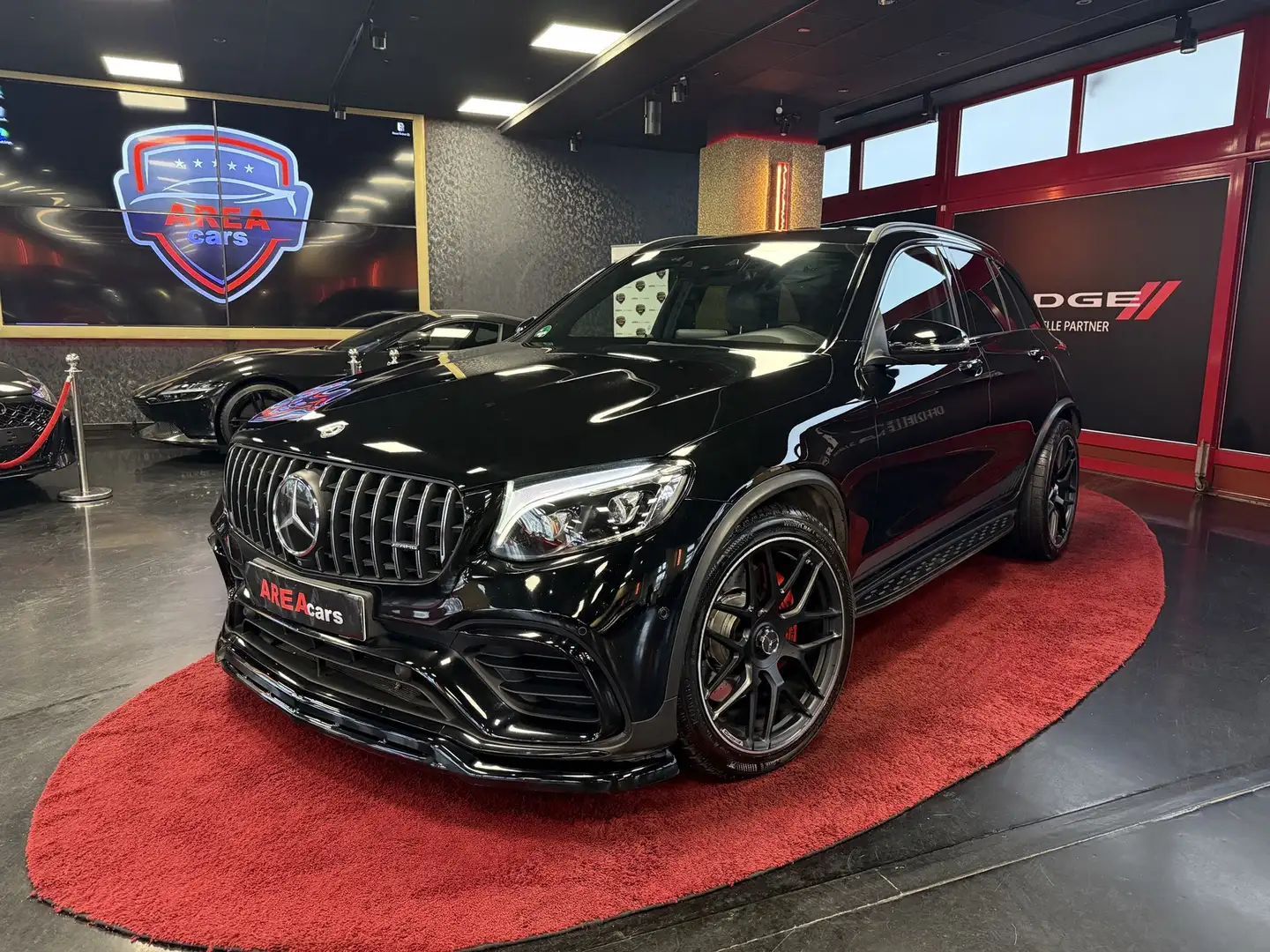 Mercedes-Benz GLC 63 AMG S EDITION 1 4M HUD SP.ABGAS BUR 360° Schwarz - 1