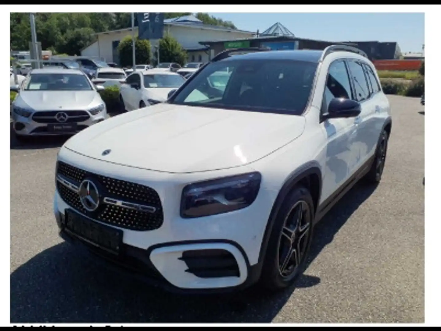 Mercedes-Benz GLB 200 d 4MATIC Österreich-Edition AMG Line AMG Weiß - 2