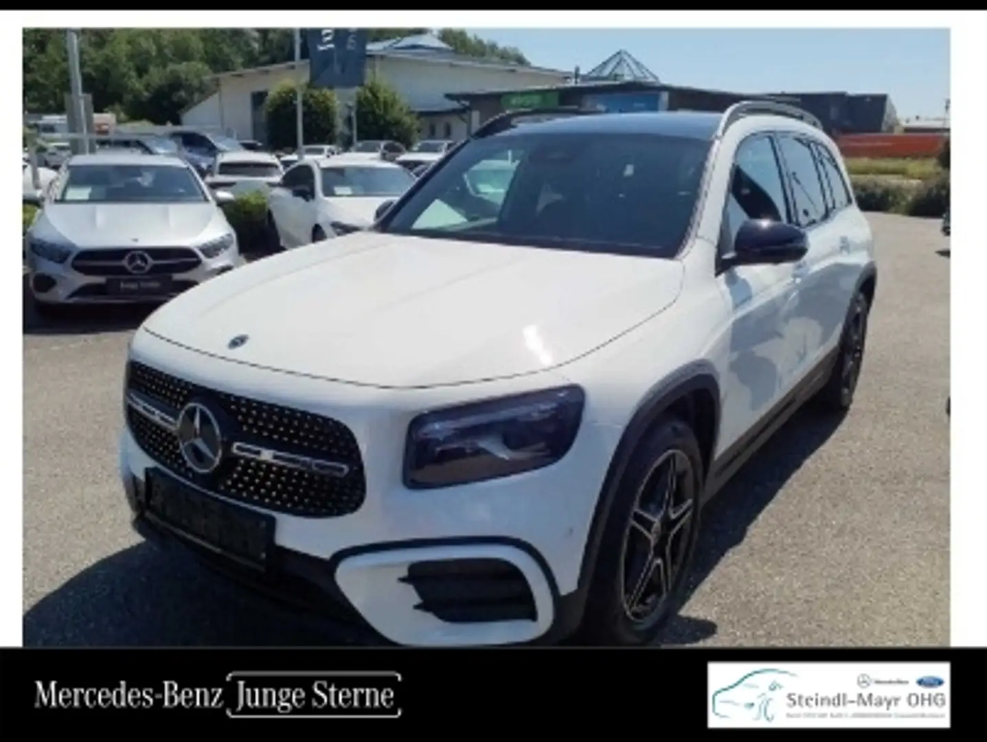 Mercedes-Benz GLB 200 d 4MATIC Österreich-Edition AMG Line AMG Weiß - 1