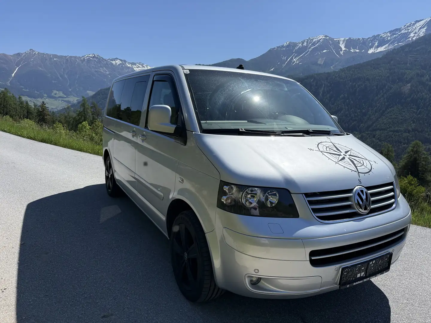 Volkswagen T5 Multivan Highline 2,5 TDI 4motion Silber - 1