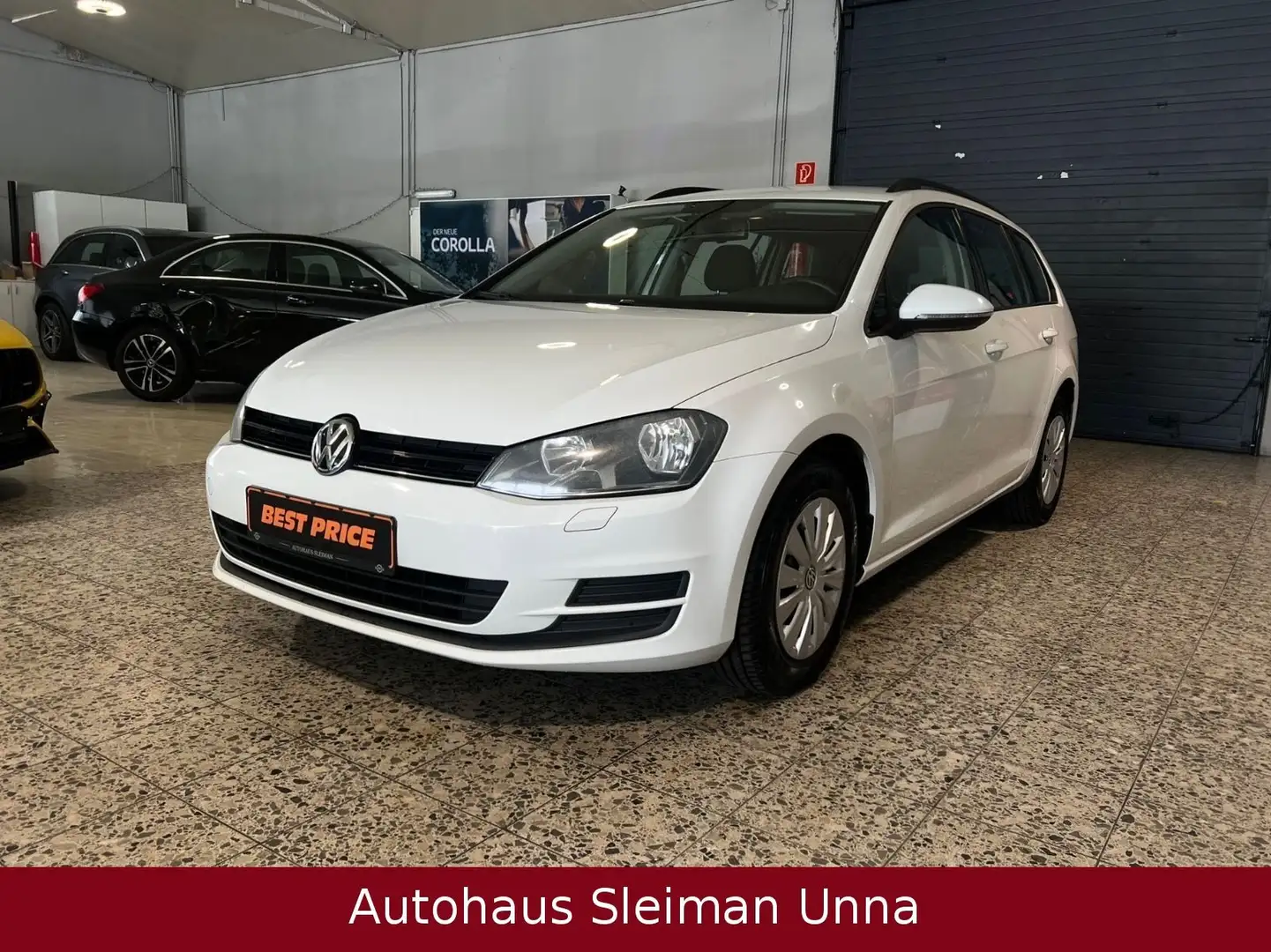 Volkswagen Golf VII Variant Trendline 1,6 TDI/Navi/Tüv-Neu Weiß - 2