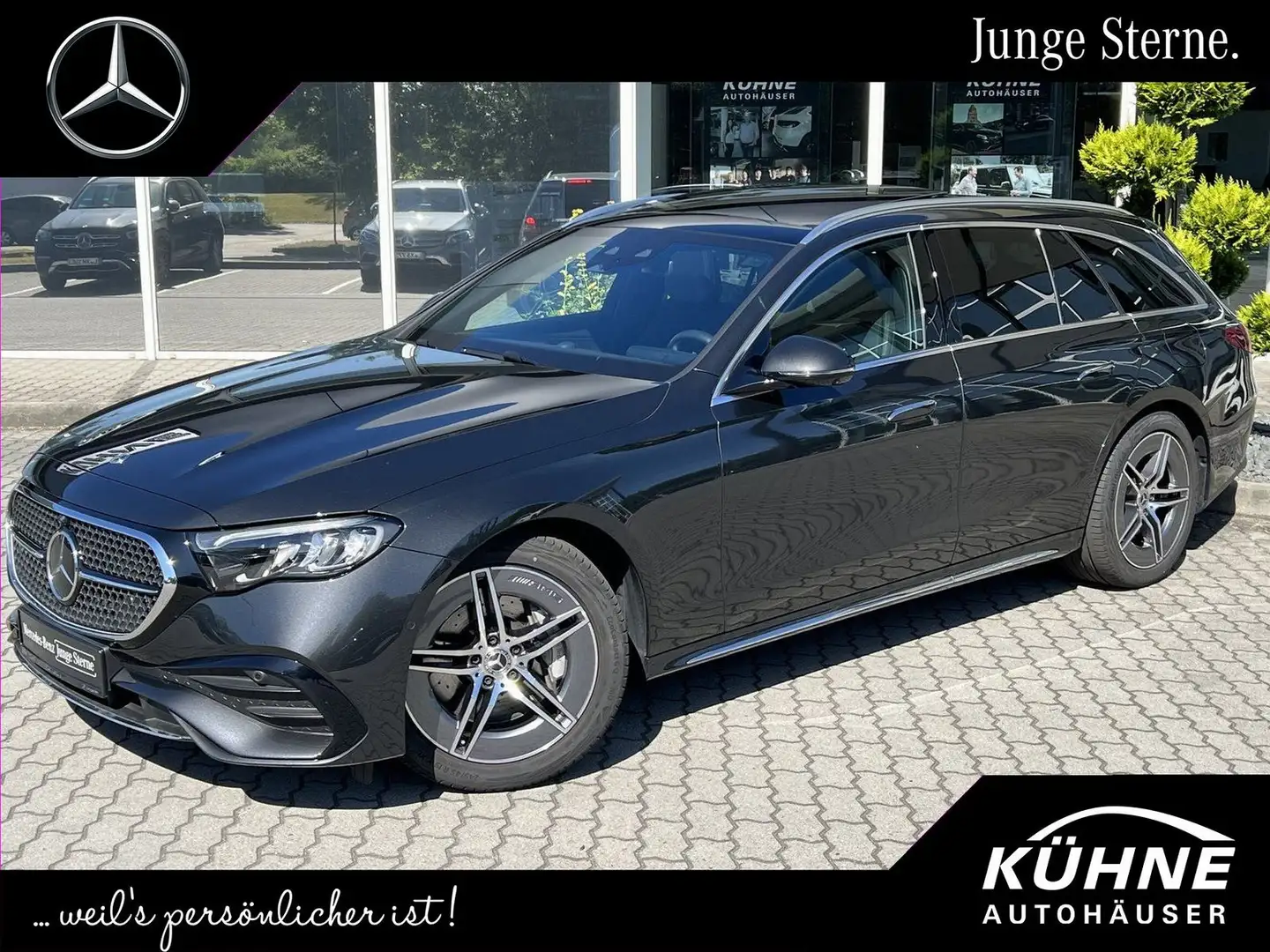 Mercedes-Benz E 300 T de AMG+Superscreen+Pano+Distro+Sound Grau - 1