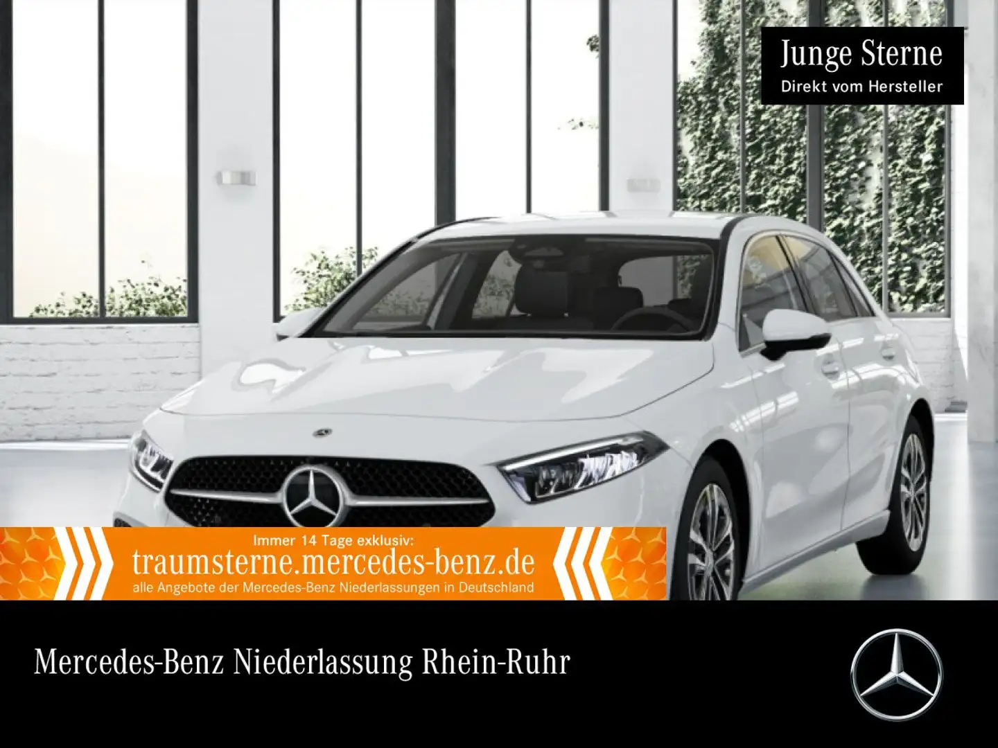Mercedes-Benz A 200 PROGRESSIVE+LED+KAMERA+7G Weiß - 1