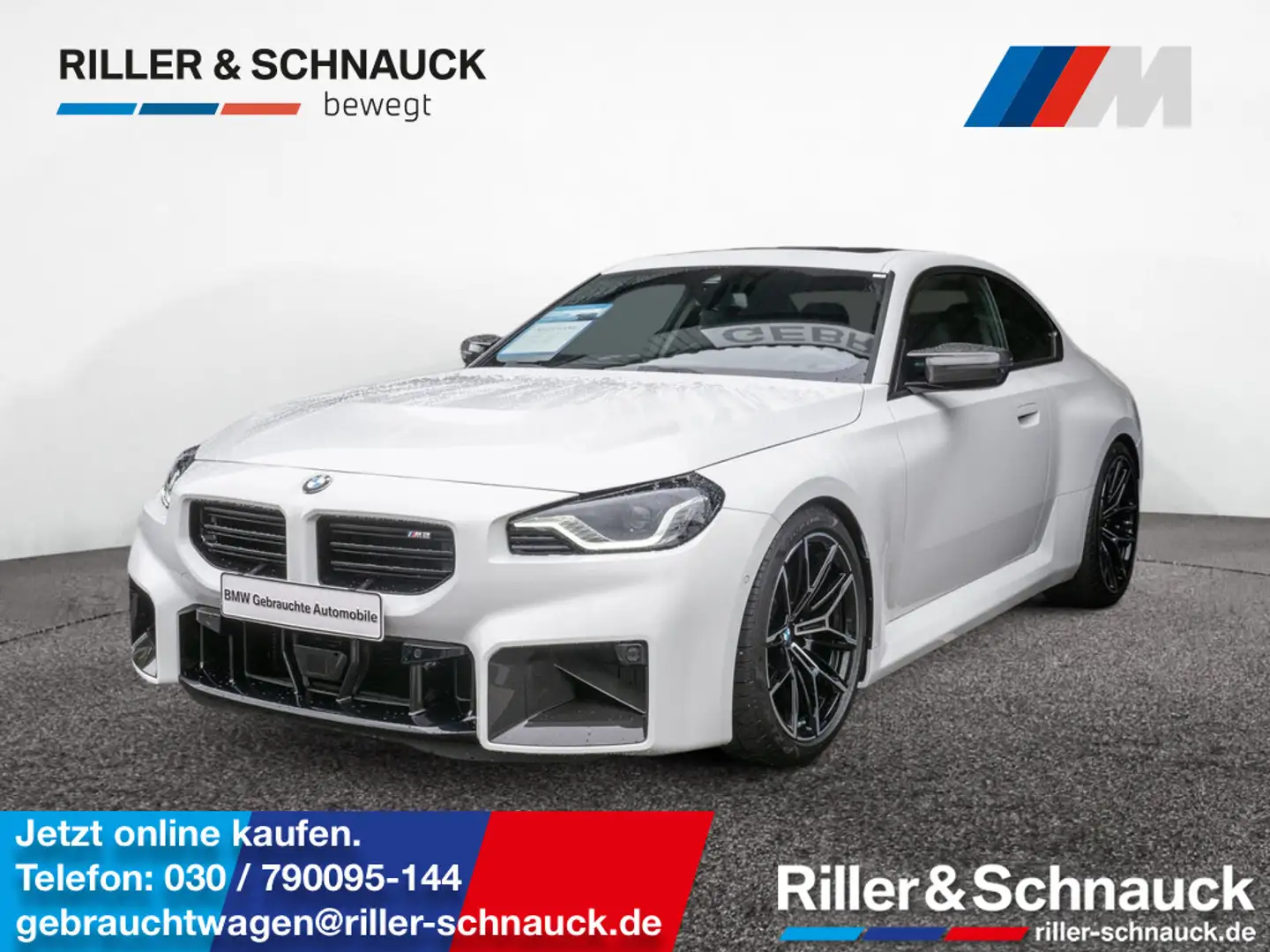BMW M2 Coupe HUD+ACC+eGSD+H/K+KEYLESS+MEMORY+PARK Weiß - 1
