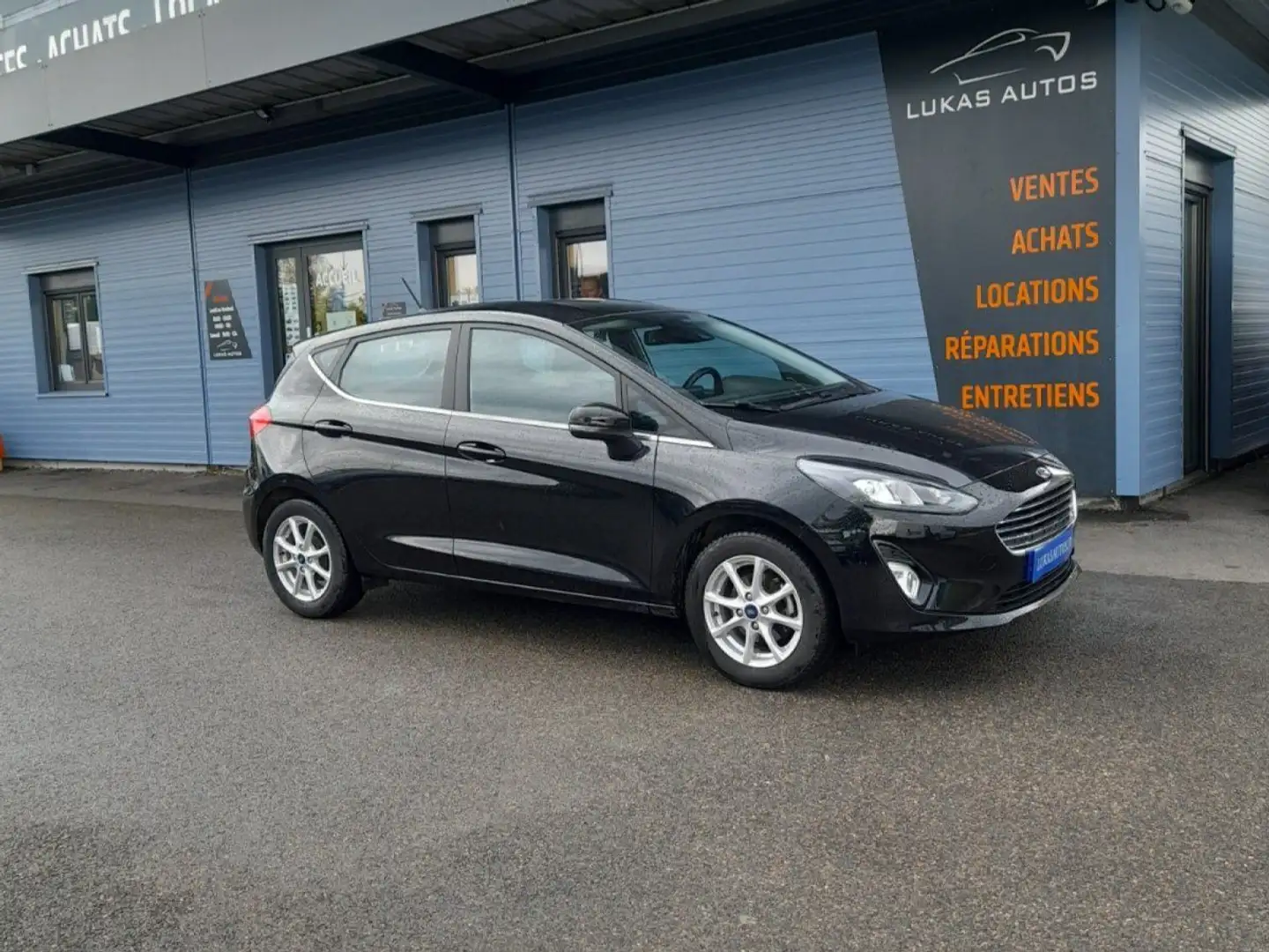 Ford Fiesta 1.1 75 ch BVM5 Titanium Zwart - 1
