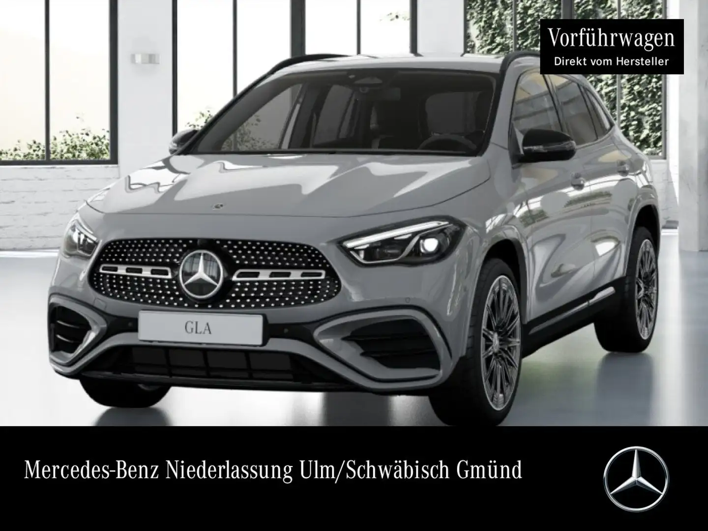 Mercedes-Benz GLA 220 4M AMG+NIGHT+AHK+MULTIBEAM+KAMERA+TOTW+8G Grau - 1