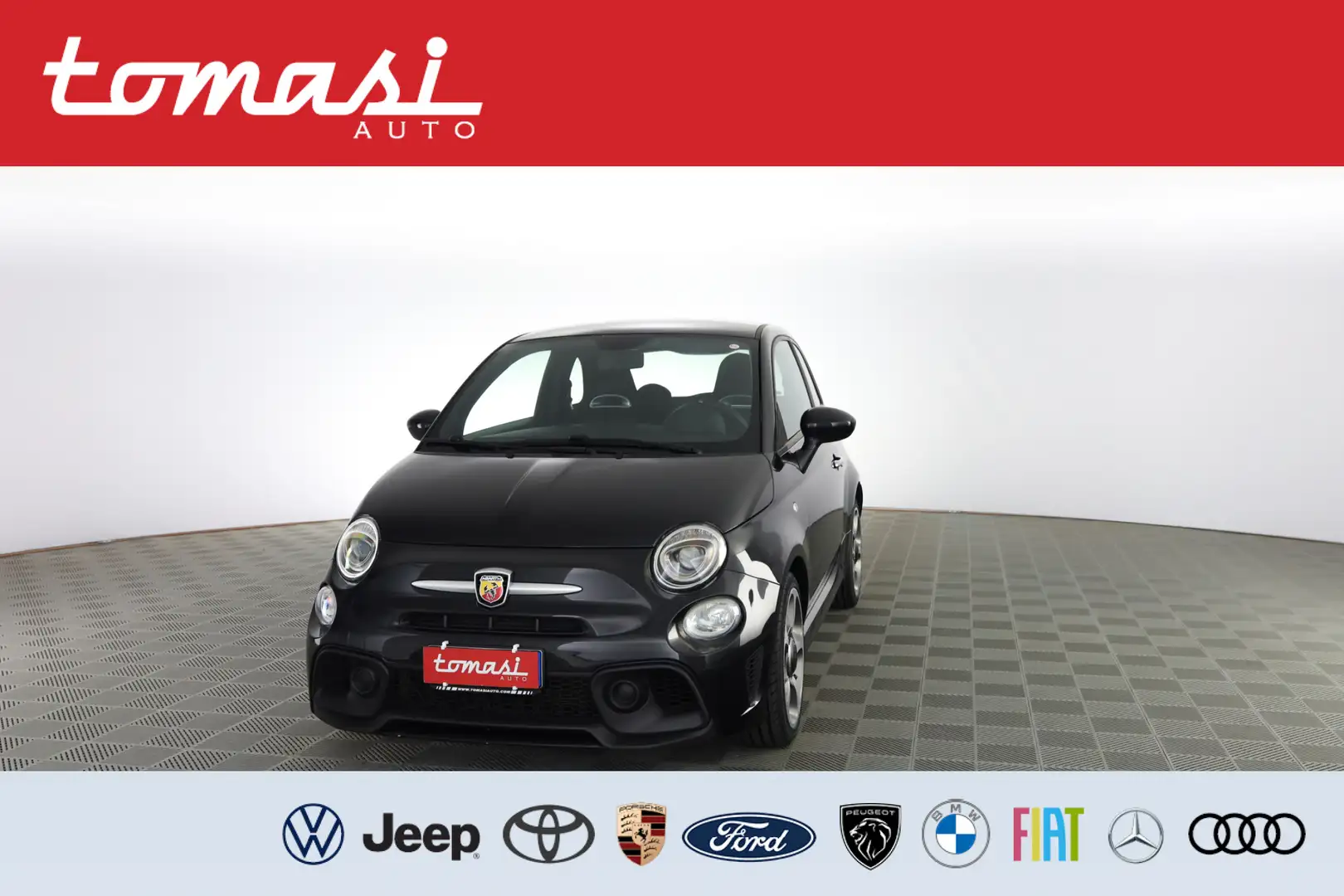 Abarth 595 1.4 Turbo T-Jet 145CV CERCHI 17,KIT PINZE FRENO GI Nero - 1