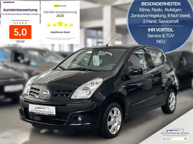 Nissan Pixo Acenta *Ab 55EUR p.M.*NEU SERVICE+TÜV*KLIMA