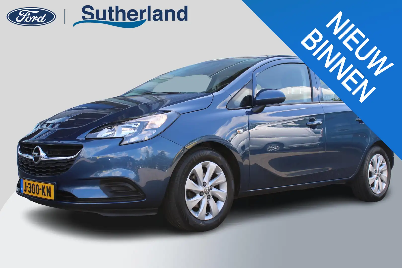 Opel Corsa 1.2 | Trekhaak | Airco | Lichtmetalen Velgen | Goe Blauw - 1
