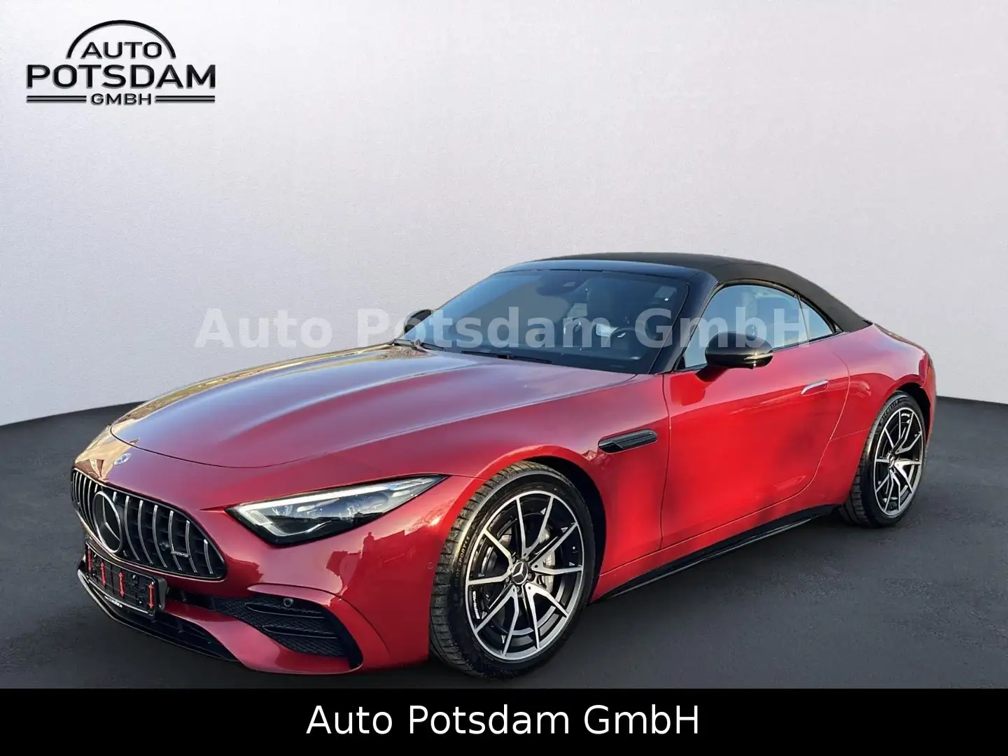 Mercedes-Benz SL 43 AMG *Massage**1.Hand*Burmester*Head UP* Rot - 2