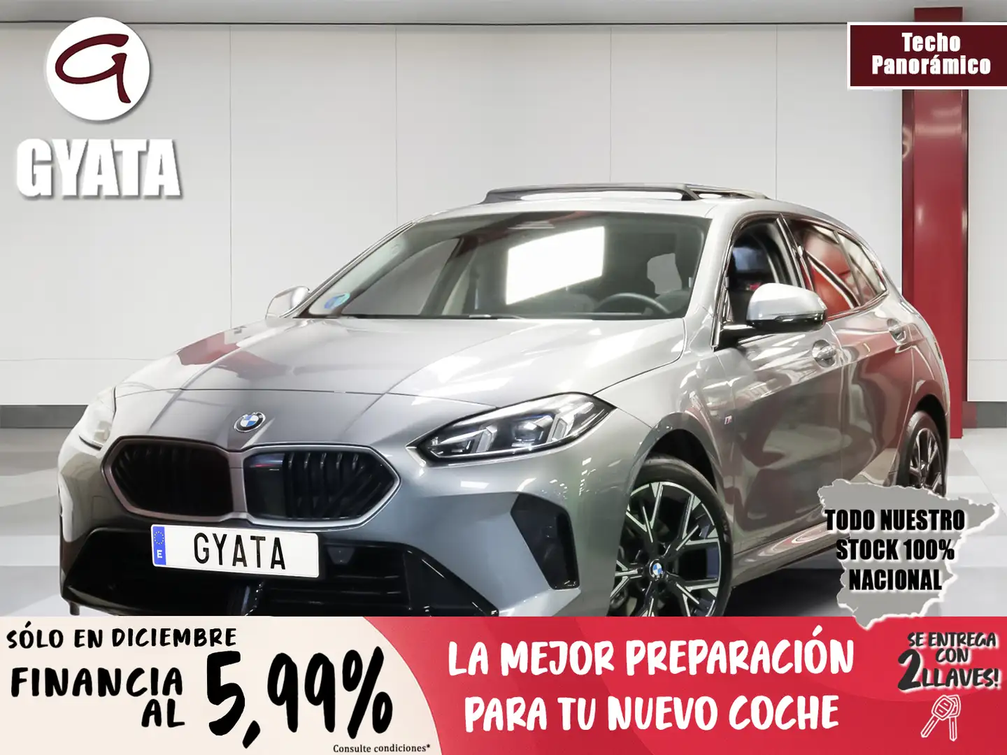 BMW 116 120dA Gris - 1