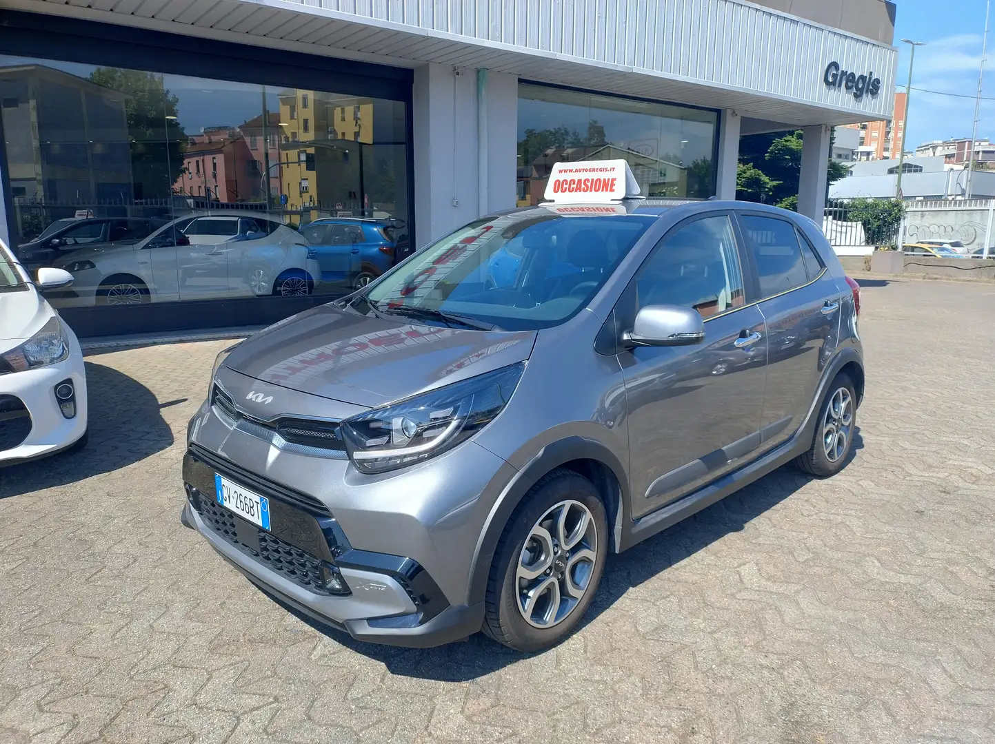 Kia Picanto Picanto 1.0 dpi X-Line - GARANZIA KIA 7 ANNI Grigio - 1