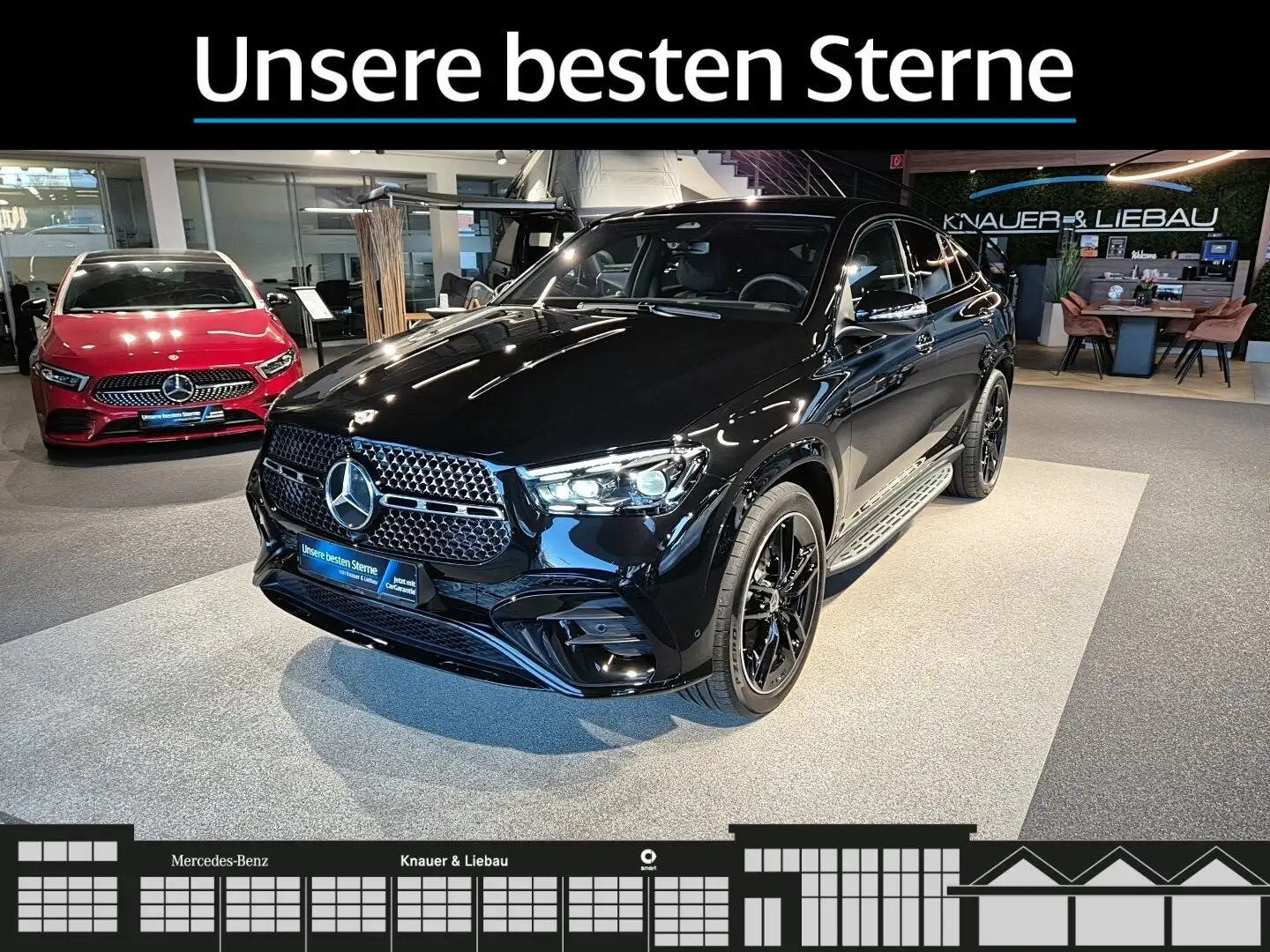 Mercedes-Benz GLE 450 GLE 450 d 4MATIC Coupé AMG-Prem*HUD*Standhzg*22" Negro - 2