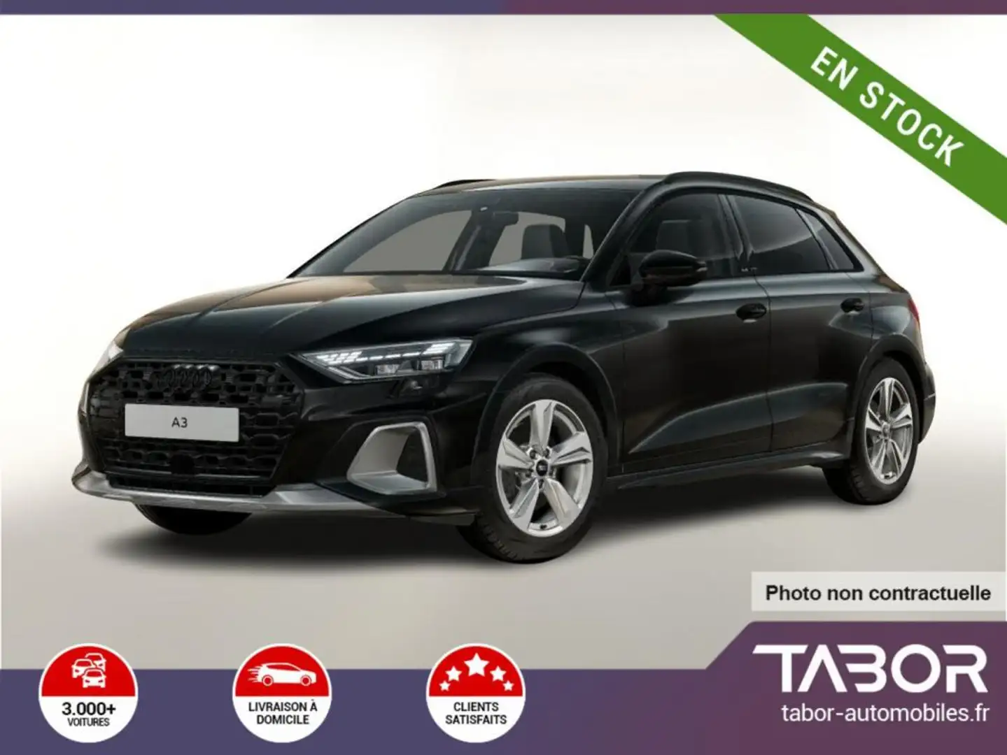 Audi A3 allstreet 35 TDI S tronic GPS LED keyl Noir - 1