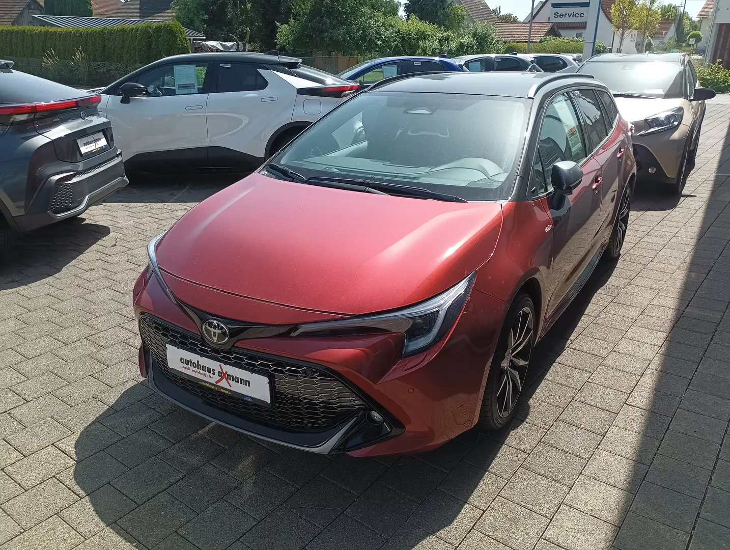 Toyota Corolla 2.0 Hybrid Touring Sports GR Sport Arancione - 1