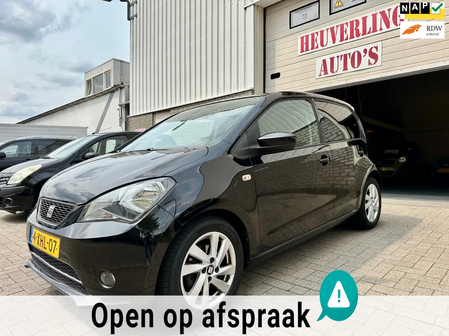 SEAT Mii 1.0 Sport Dynamic | Airco | Navi | Onderhouden! Schwarz - 1