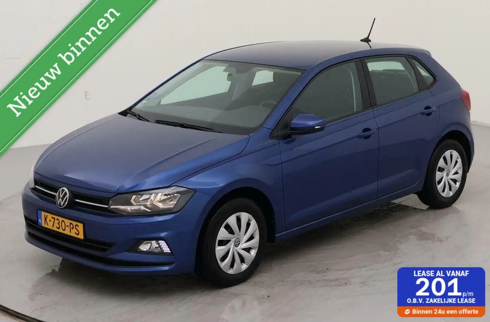 Volkswagen Polo 1.0 TSI Comfortline Business Bleu - 1