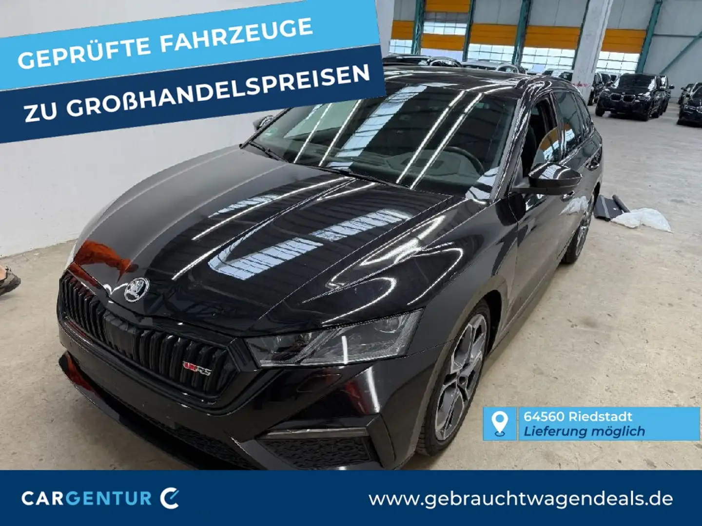 Skoda Octavia Combi 2.0 TDI DPF RS Virtual AHK Pano S-Dach Negru - 1