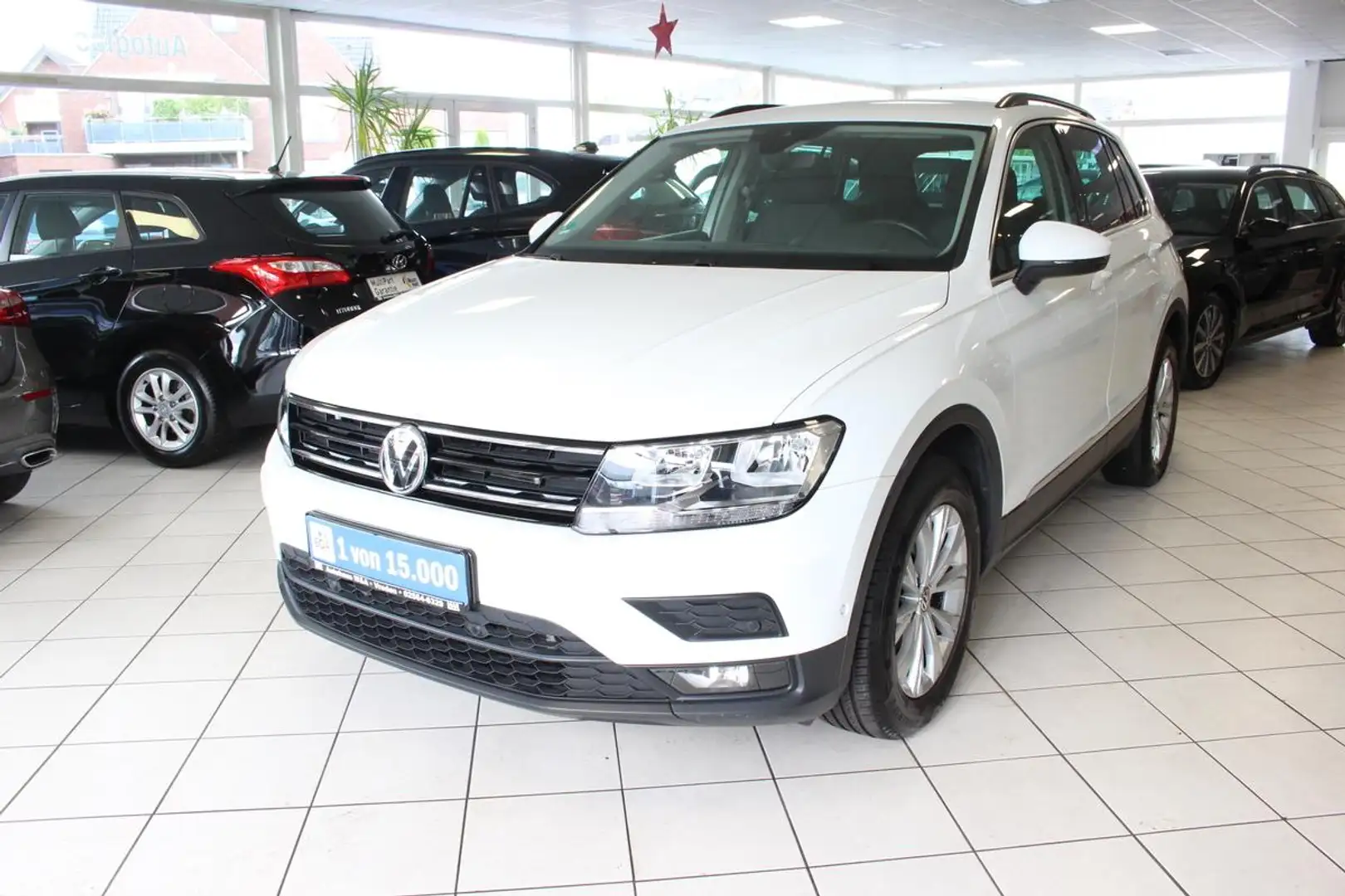 Volkswagen Tiguan 2.0 Comfortline 4Motion.AHK.DSG.1Hand Weiß - 1